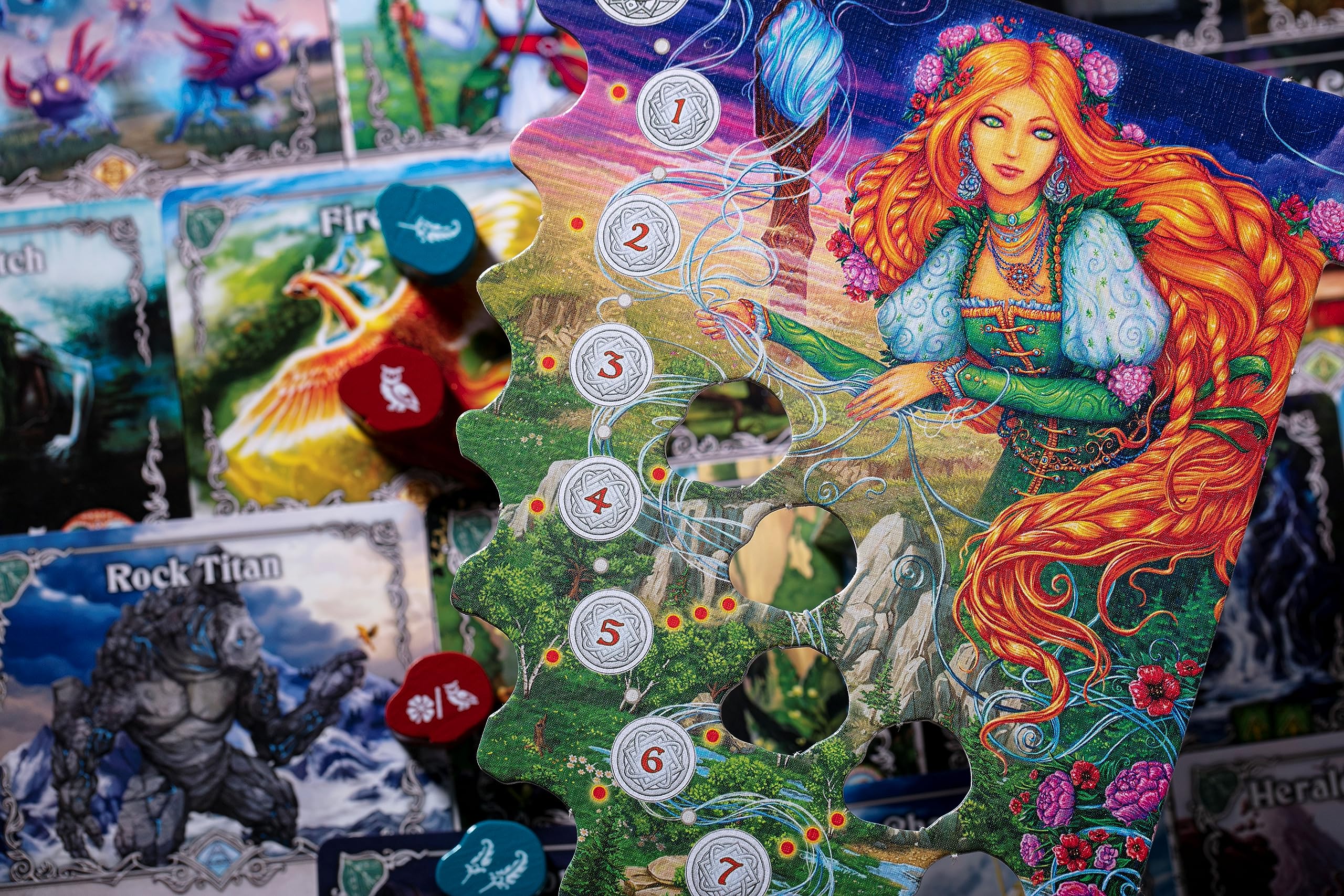 Fabled: The Spirit Lands - Gra planszowa - Wersja angielska - Crowd Games