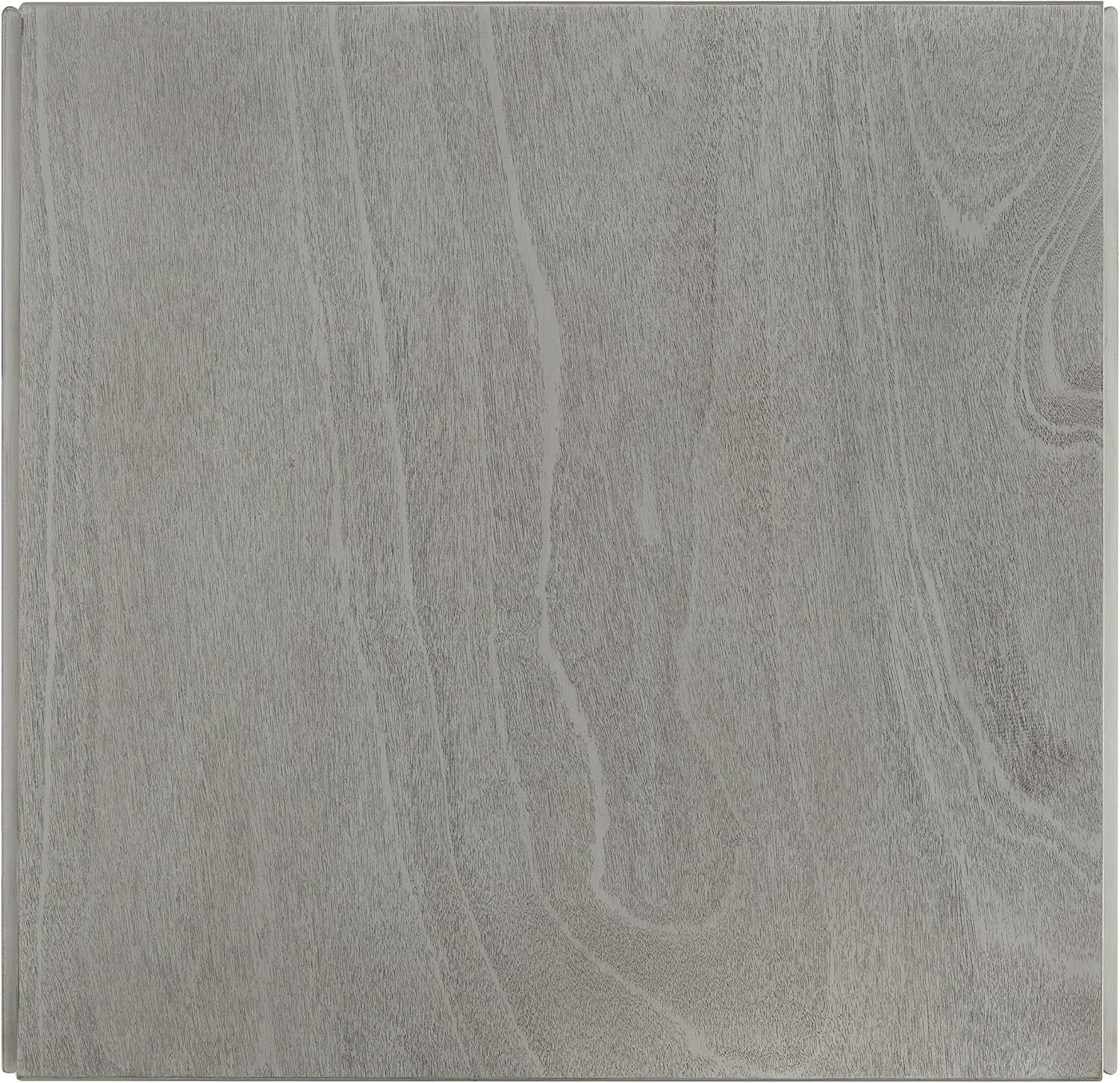 SAFAVIEH Home Collection Kaylee Drop Leaf Dining Room Table DTB1403B, Dark Grey
