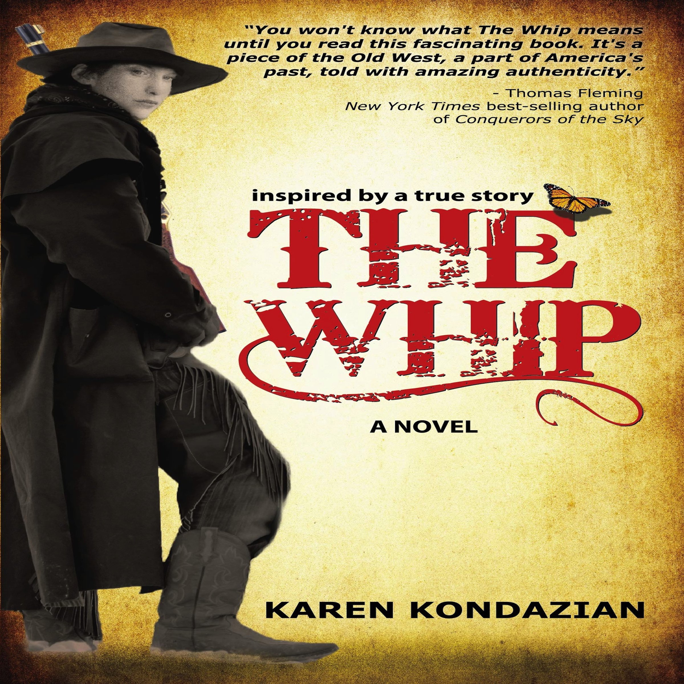 Cover art for The Whip: Inspired by the story of Charley Parkhurst