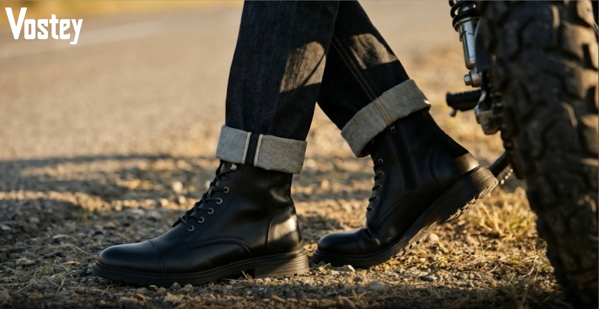 Amazon.com: Vostey Mens Boots Motorcycle Casual Boots For Men