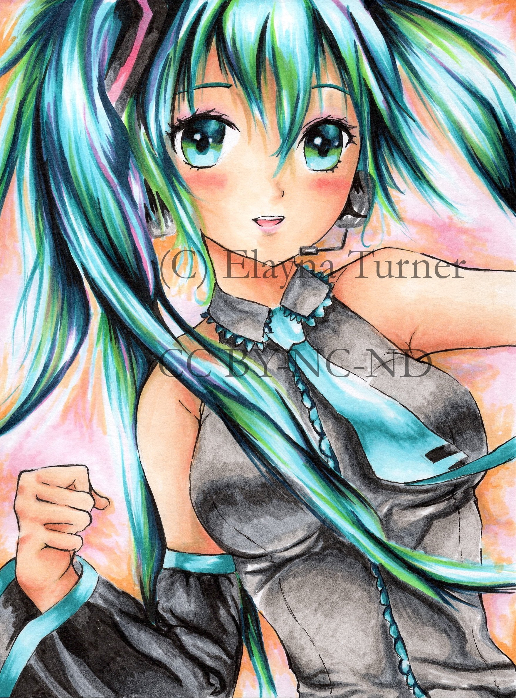Vocaloid Hatsune Miku Print