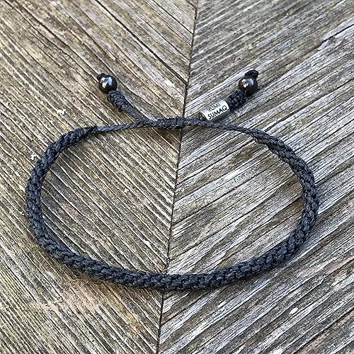 Miniatura 2 de Navy Sailor Rope Bracelet Braided Woven Nautical Knot Beach Jewelry for Men and Women by RUMI SUMAQ