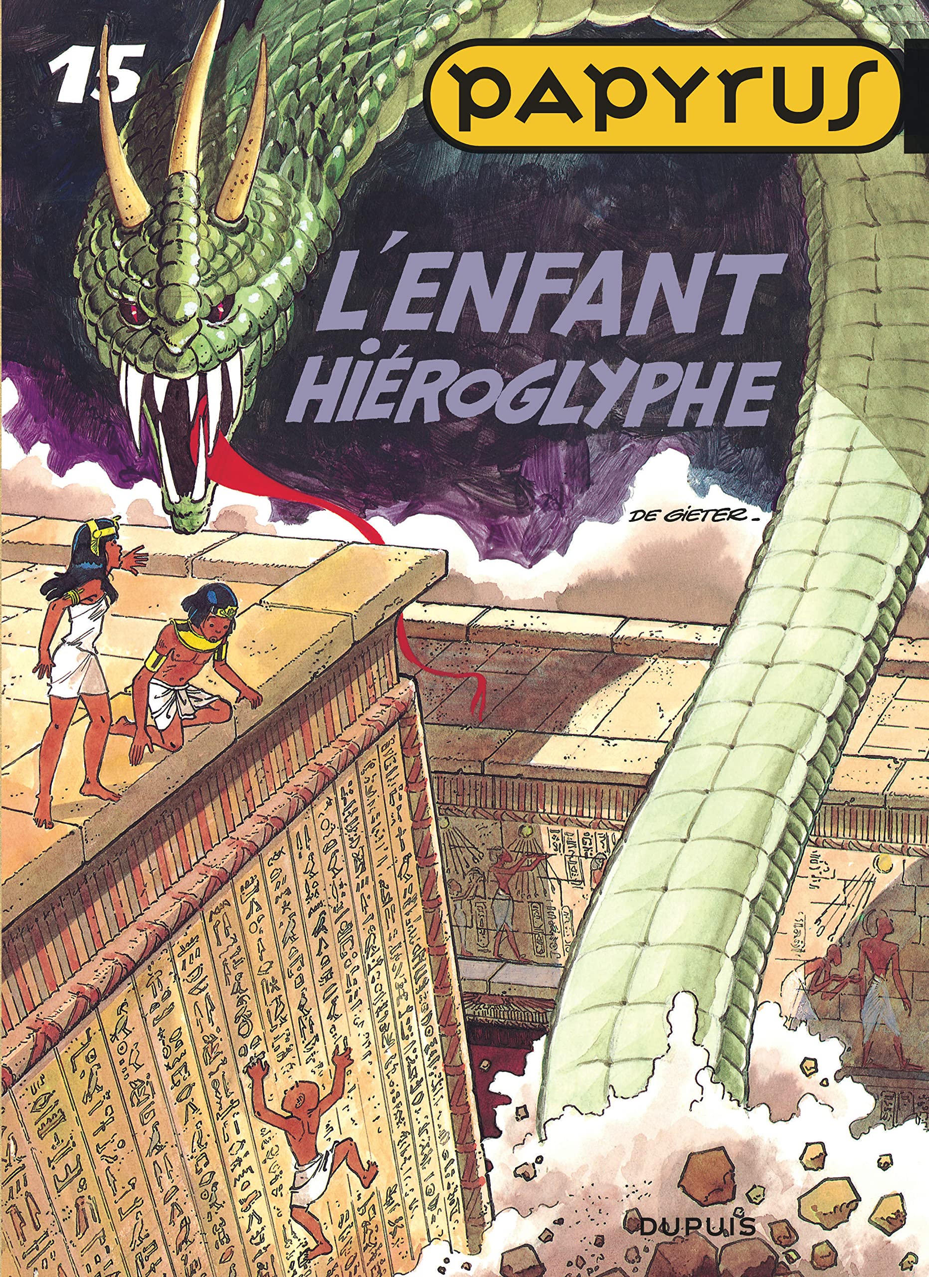 Papyrus, tome 15 : l'enfant hiéroglyphe