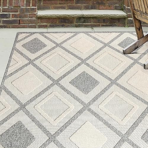 Miniatura 9 de SUPERIOR Alfombra para interiores y exteriores, perfecta para patio, dormitorio, cocina, lavandería, entrada, sala de juegos, cubierta de alfombra,