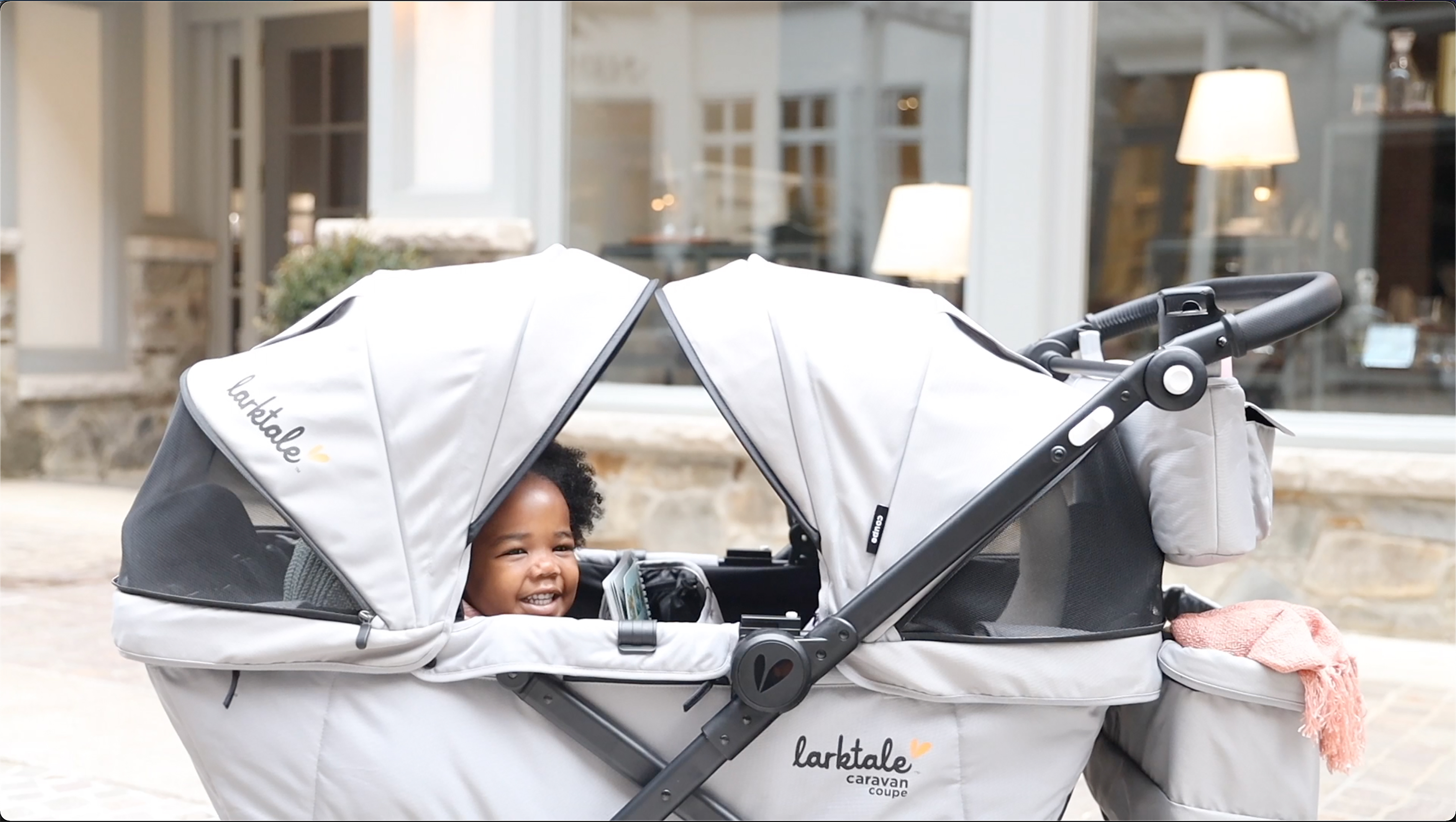 Amazon.com: Larktale Caravan Coupe Quad, Compact Stroller Wagon