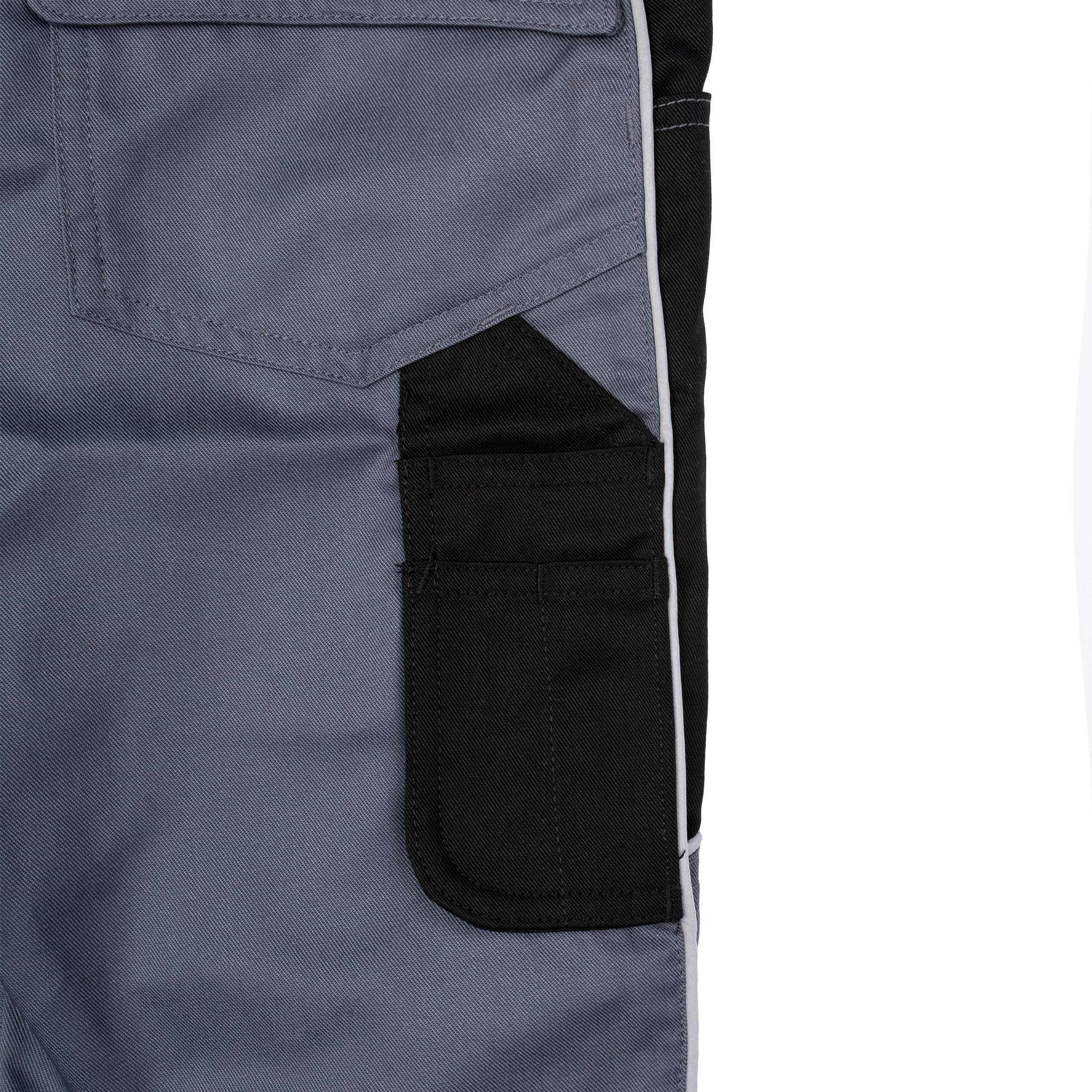 Kinder Arbeitshose Bundhose e.s. Active Engelbert Strauss Kornblau/schwarz