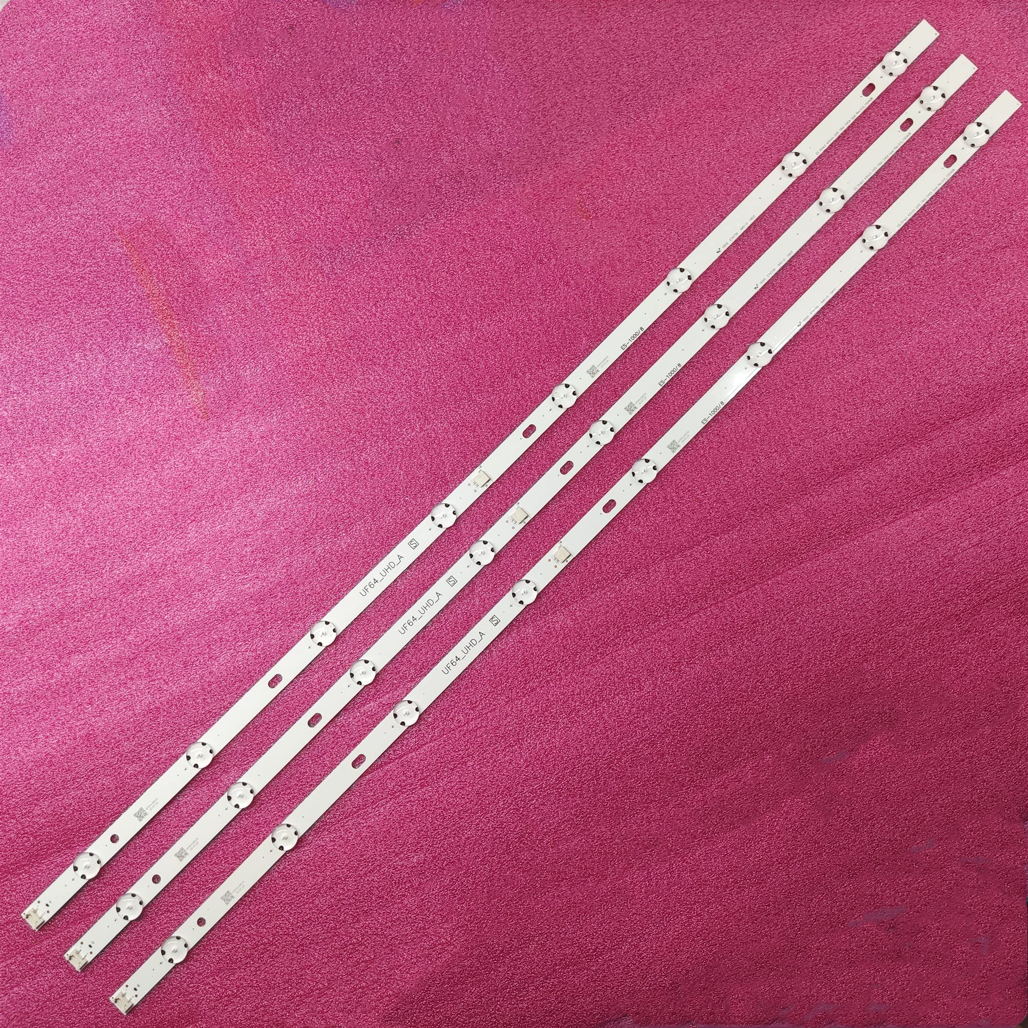 RobertDTesta LED Backlight 3 PCS LED backlight strip for LG 43UH603V 43UH610V 43UH640V 43UF6407 43LH604V 43UH603V 43UH620V 43UH610A 43LH5700 43LH60_FHD_A