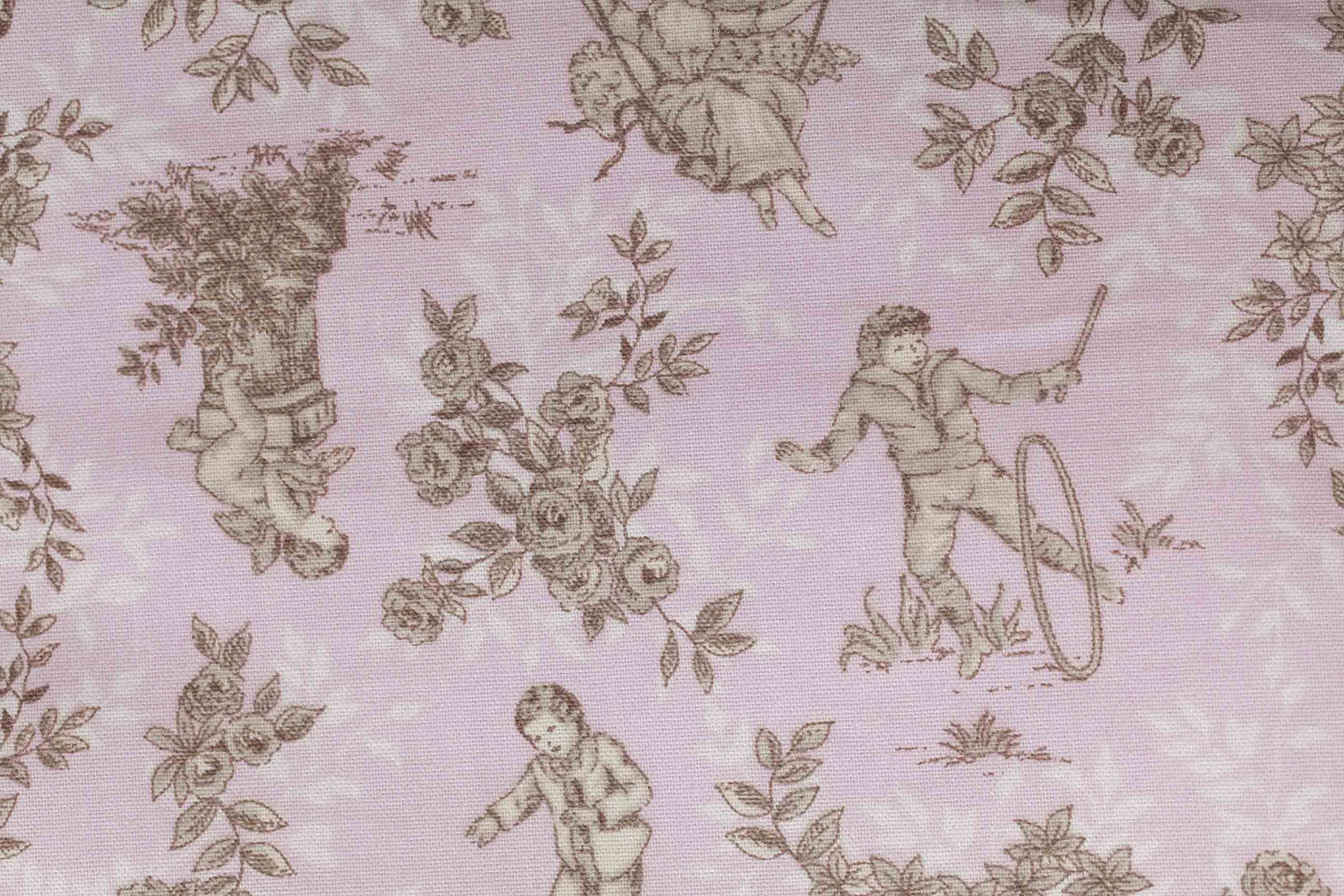 Babyline Toile – śpiworek dla niemowląt z 3 aplikacjami. Różowy