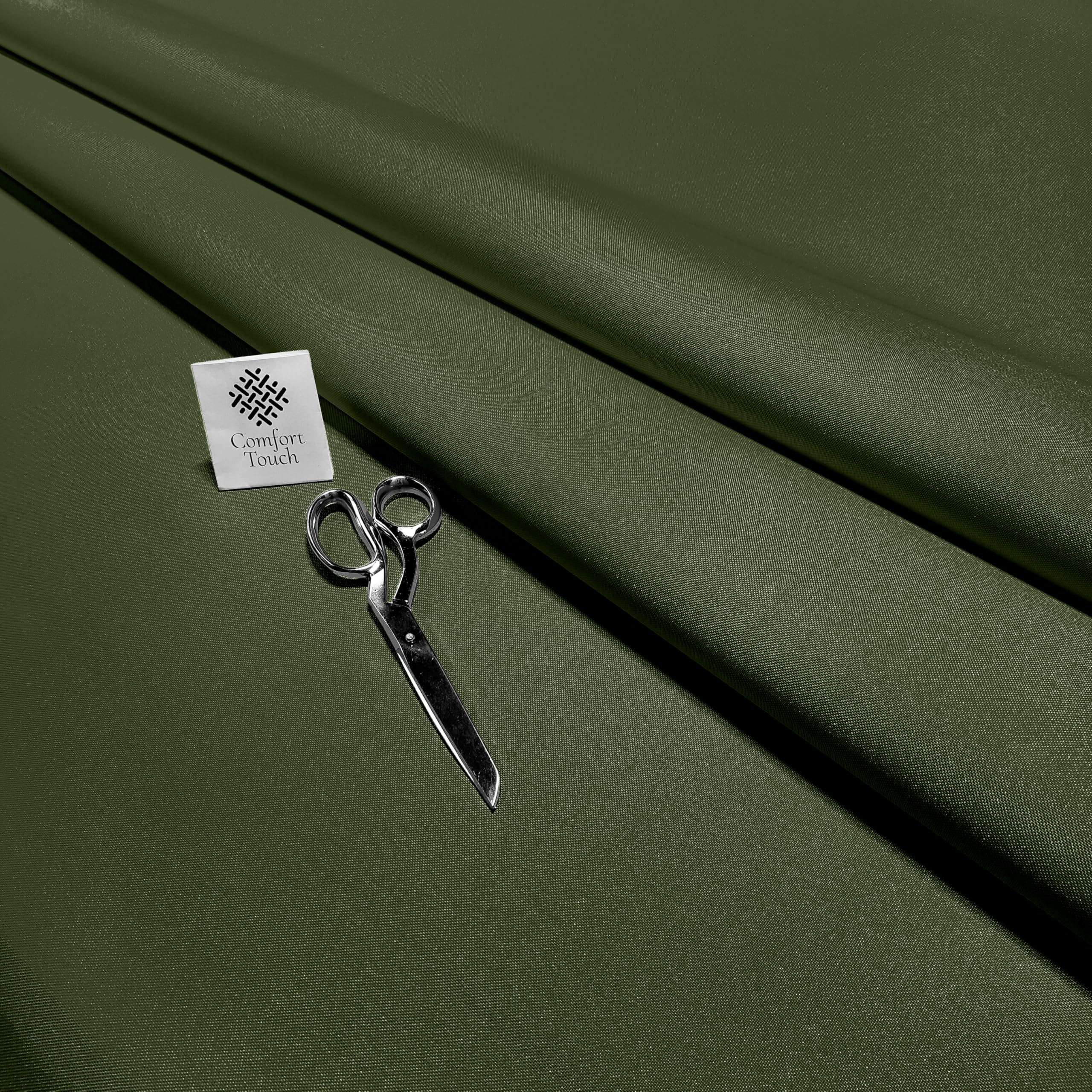 Waterproof Outdoor Upholstery Fabric – 600D PVC Coated Polyester – 148cm Wide – Hard Wearing Material for Campervan, Garden Seating – Sold by The Metre (Olive Green) — image 1