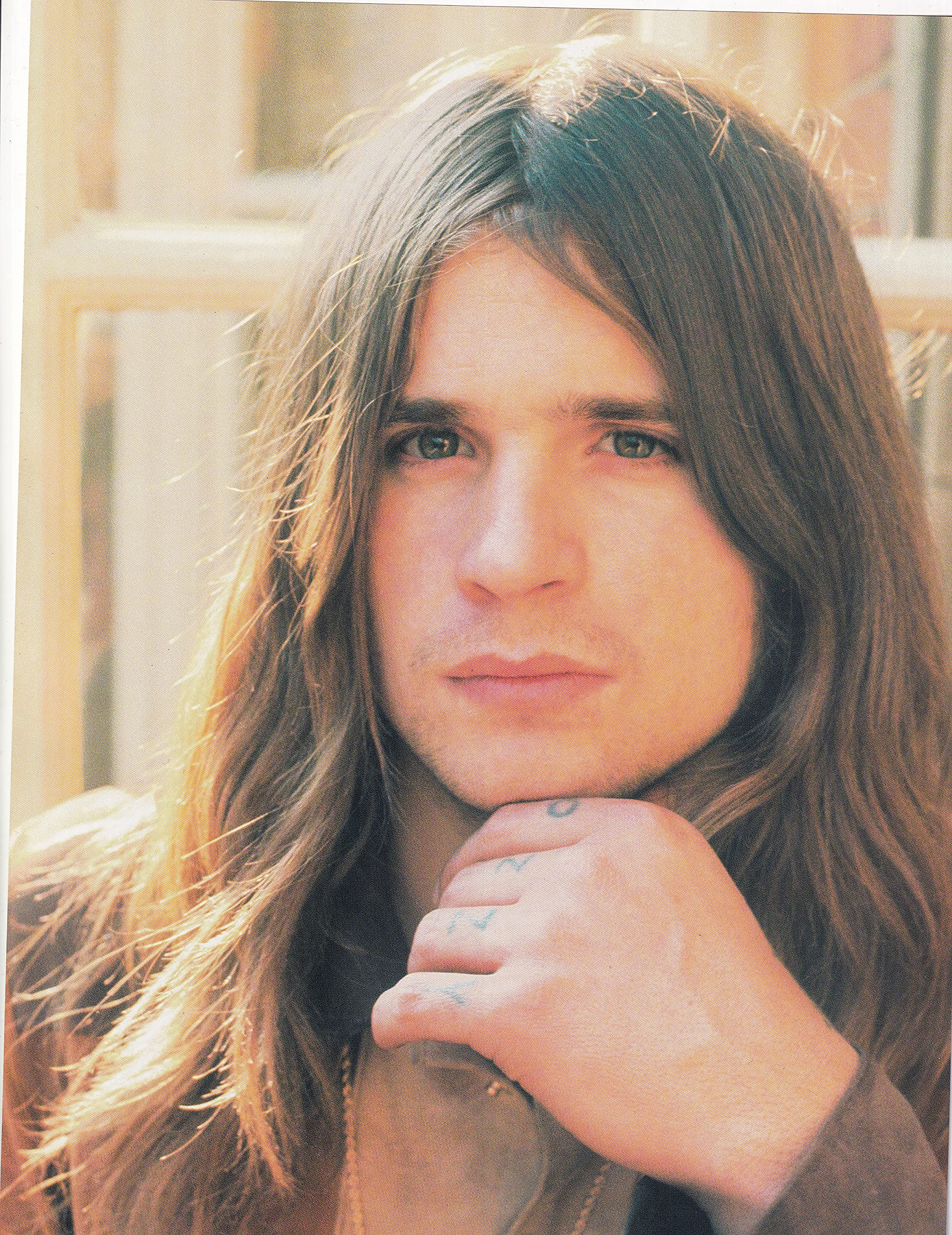 Ozzy Osbourne (Black Sabbath), London, 1974 - Mini Poster/Book Clipping