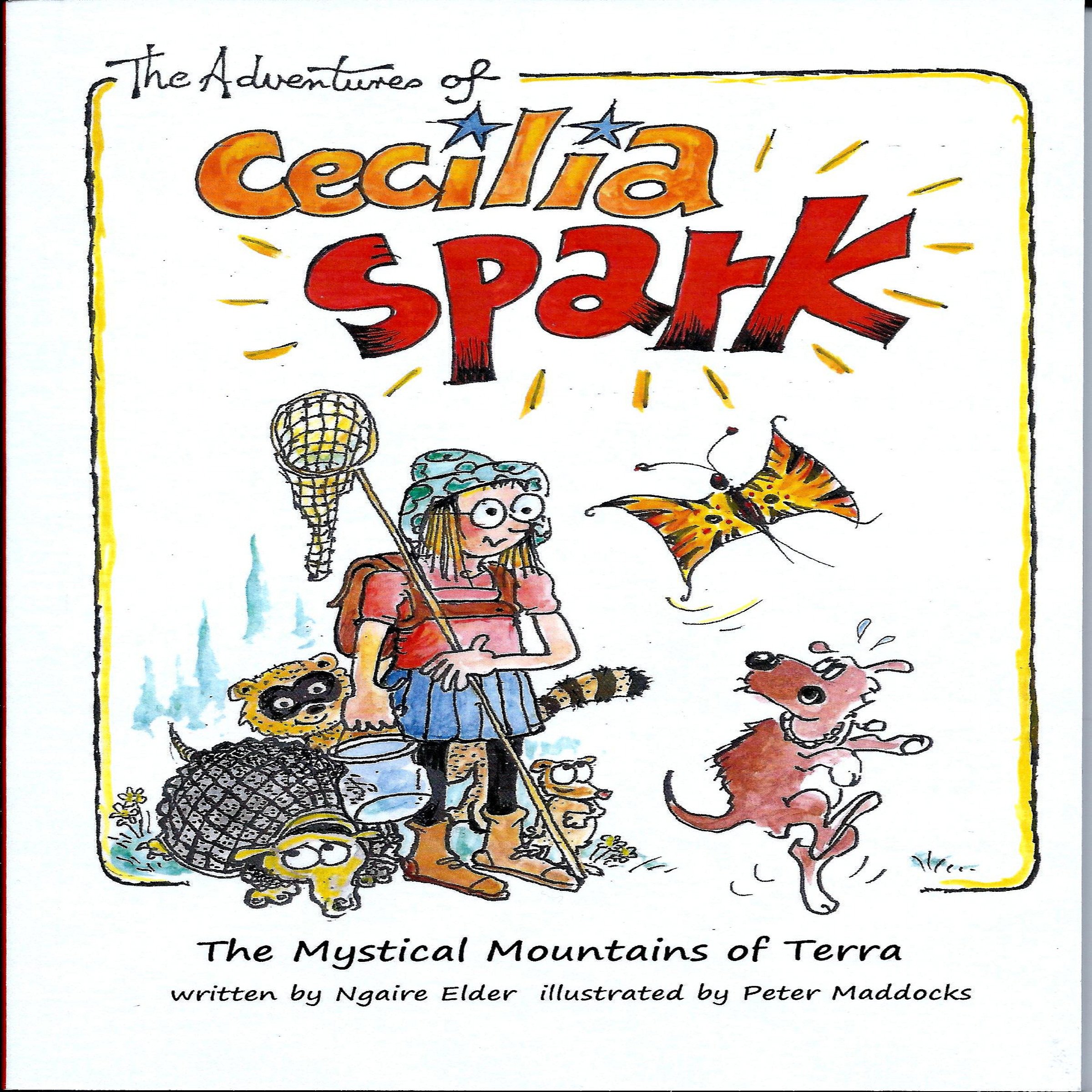 Cover art for The Adventures of Cecilia Spark