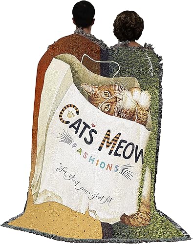 Miniatura 3 de Pure Country - Cobija tejida Catzilla Cat Godzilla, regalo divertido para los amantes de los gatos, puede ser un tapiz o una cobija, de Vincent HIE,