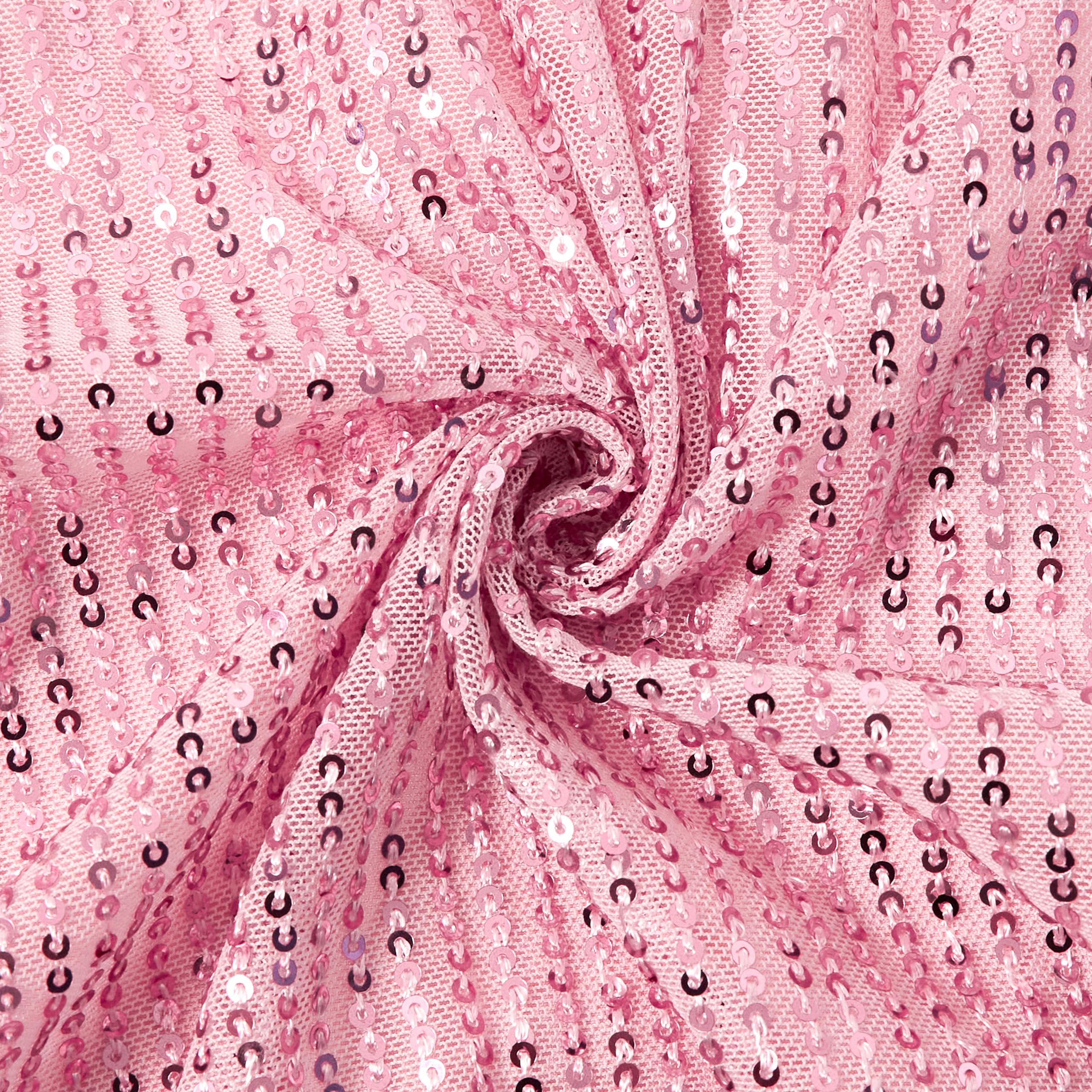 LOLANTA Filles Robe Paillettes Robe Ceremonie élégante, Robe étincelante de Soirée Fête de Mariage mi-Longue sans Manches