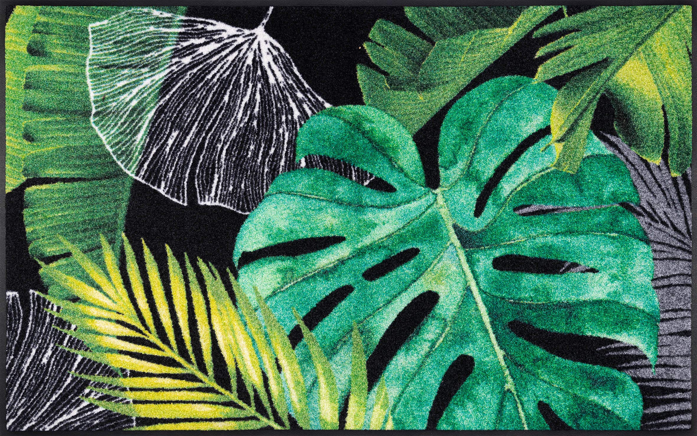 Wash+Dry Doormat Neoflora 75 x 120 cm Washable Indoor and Outdoor Green