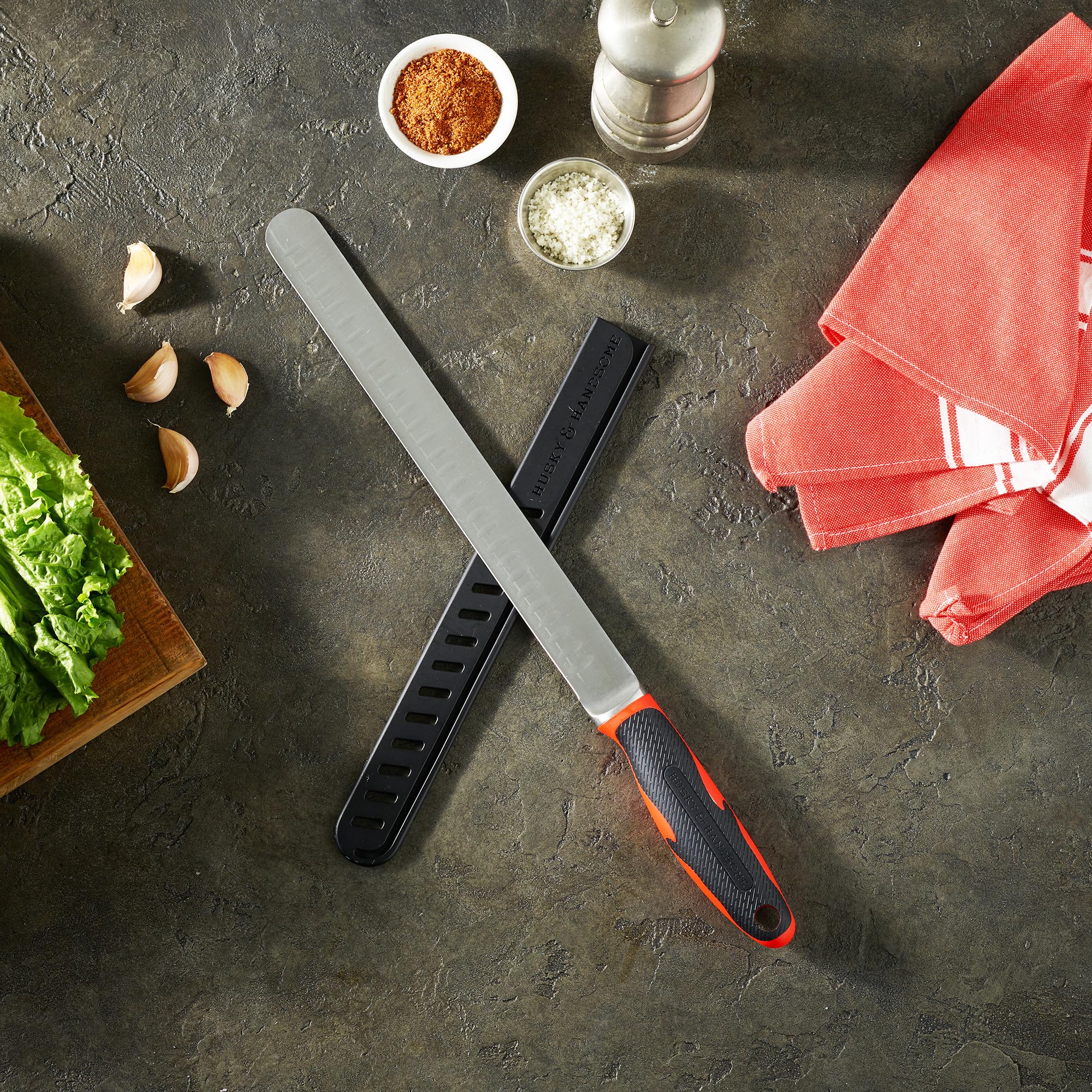 AC Barbeque Carving Knife with Protective Cover — Amazon image 4