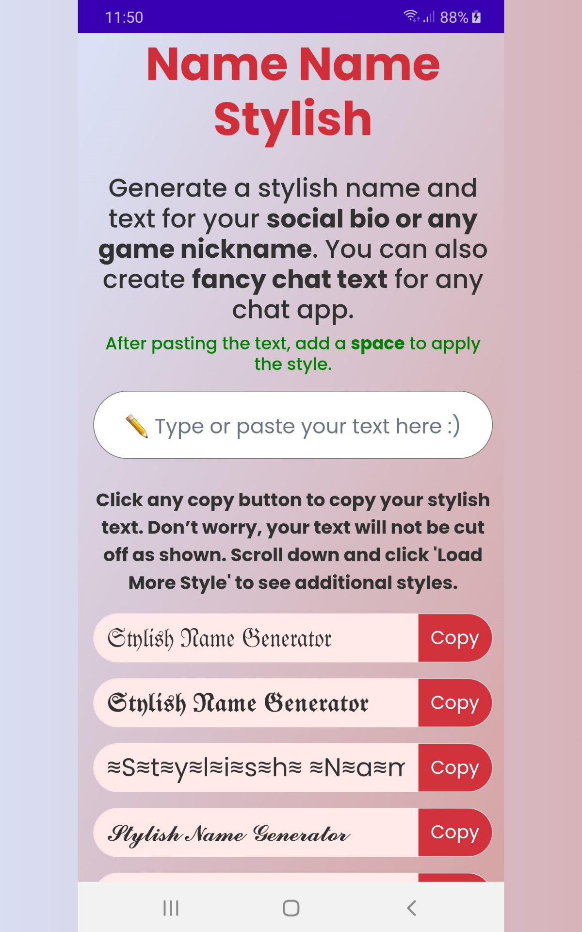 Name Name Stylish - App on Amazon Appstore