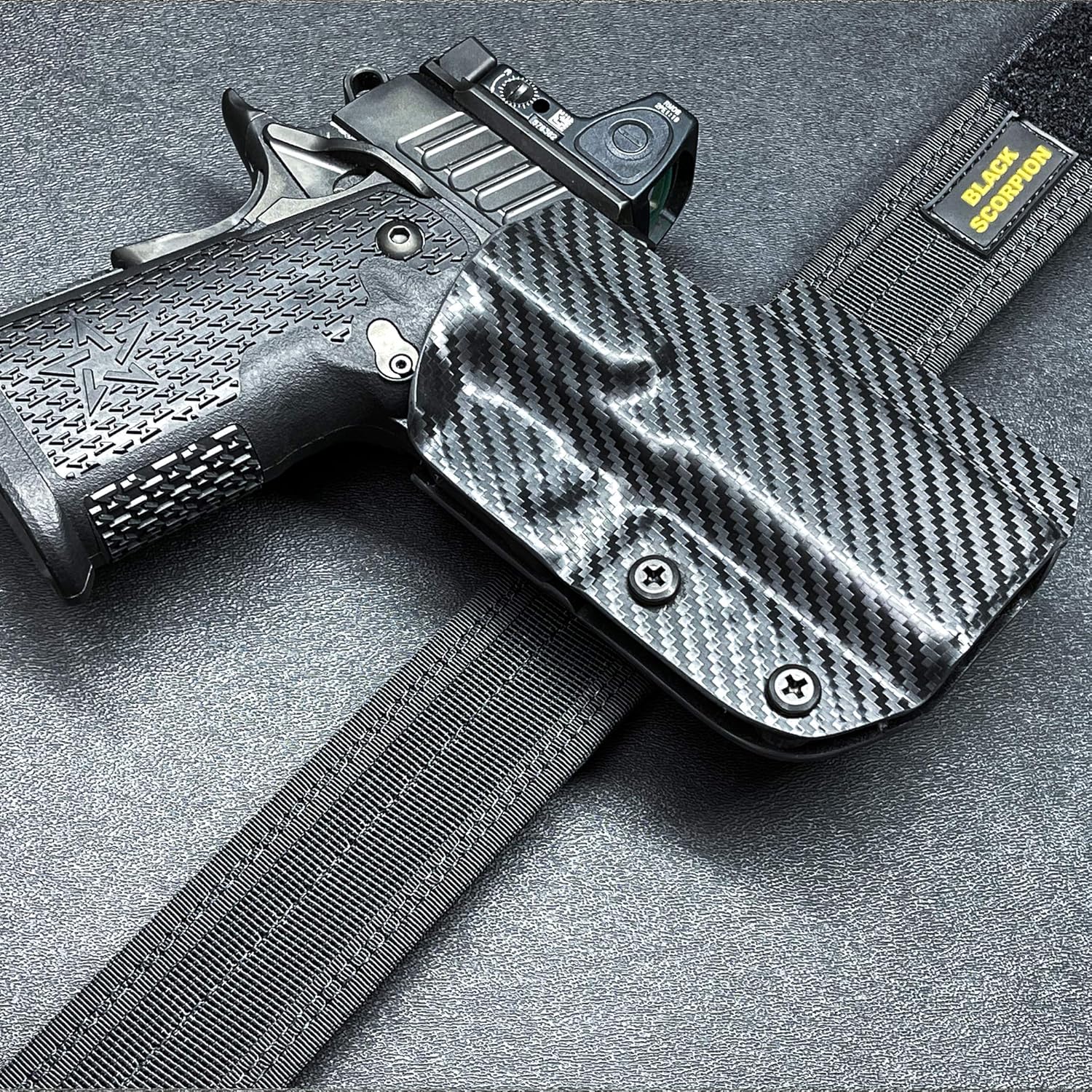 Black Scorpion Gear Pro IDPA Competition Holster fits CZ Tactical Sport Orange