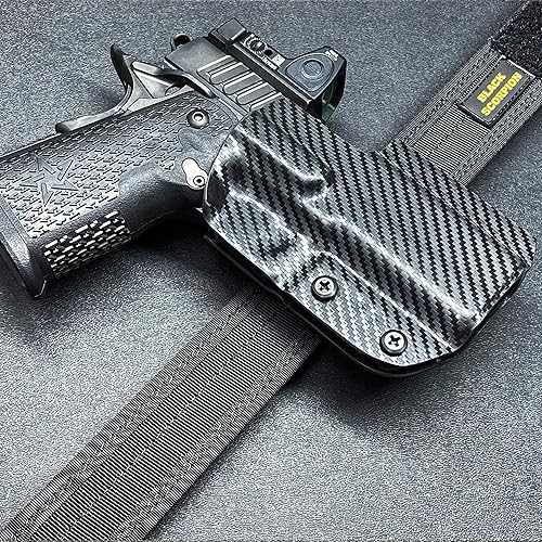 Miniatura 3 de Black Scorpion Gear Pro IDPA Competition Holster se adapta a Tanfoglio Stock 3