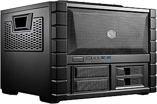 Cooler Master HAF XB EVO High AirFlow Lan Box Case, Mesh Front Panel, ATX Motherboard Support, 240mm AIO Support, Max GPU Card 334 mm (RC-902XB-KKN2)