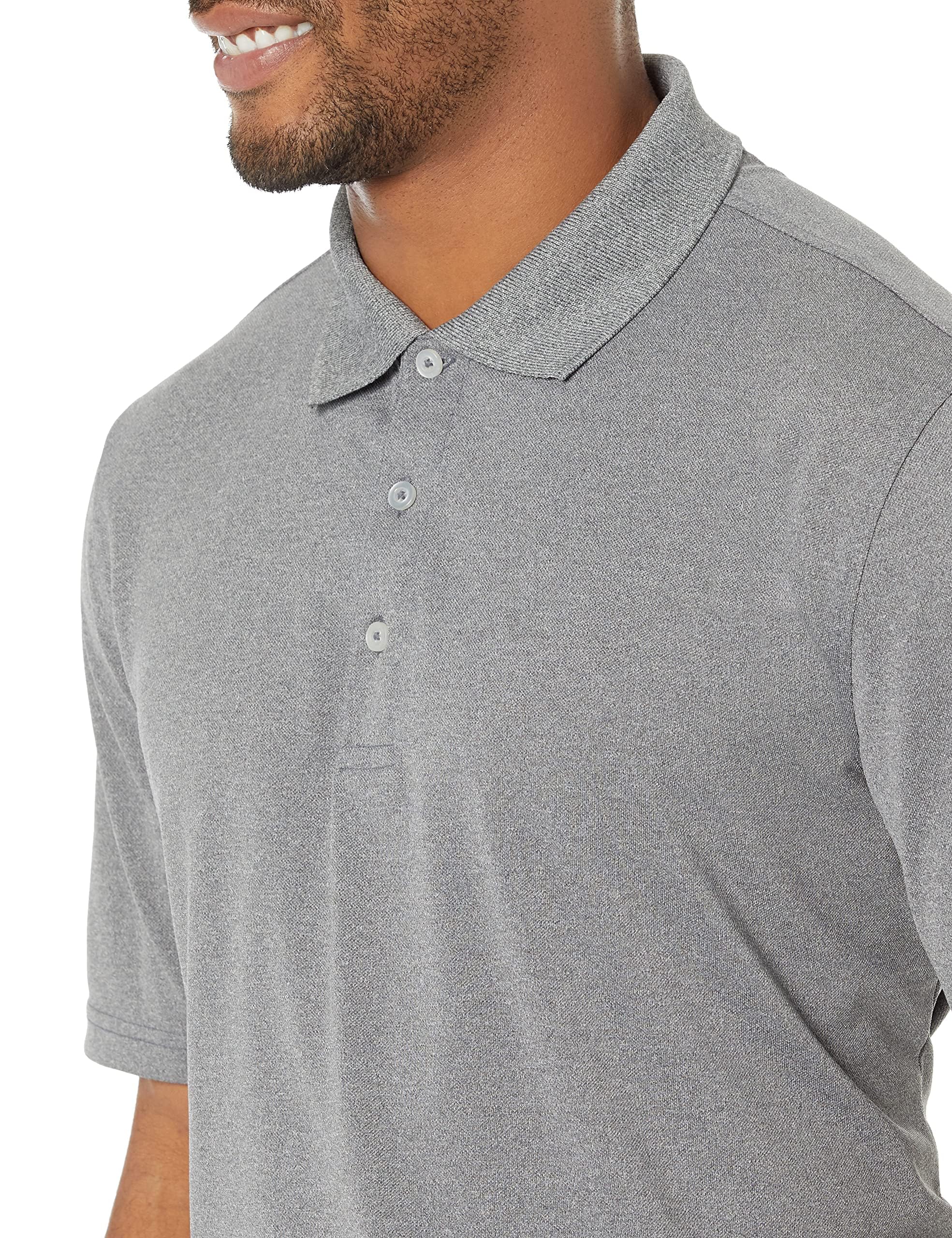 Amazon Essentials Polo Ad Asciugatura Rapida vestibilità Regolare - Colori Fuori Produzione Uomo