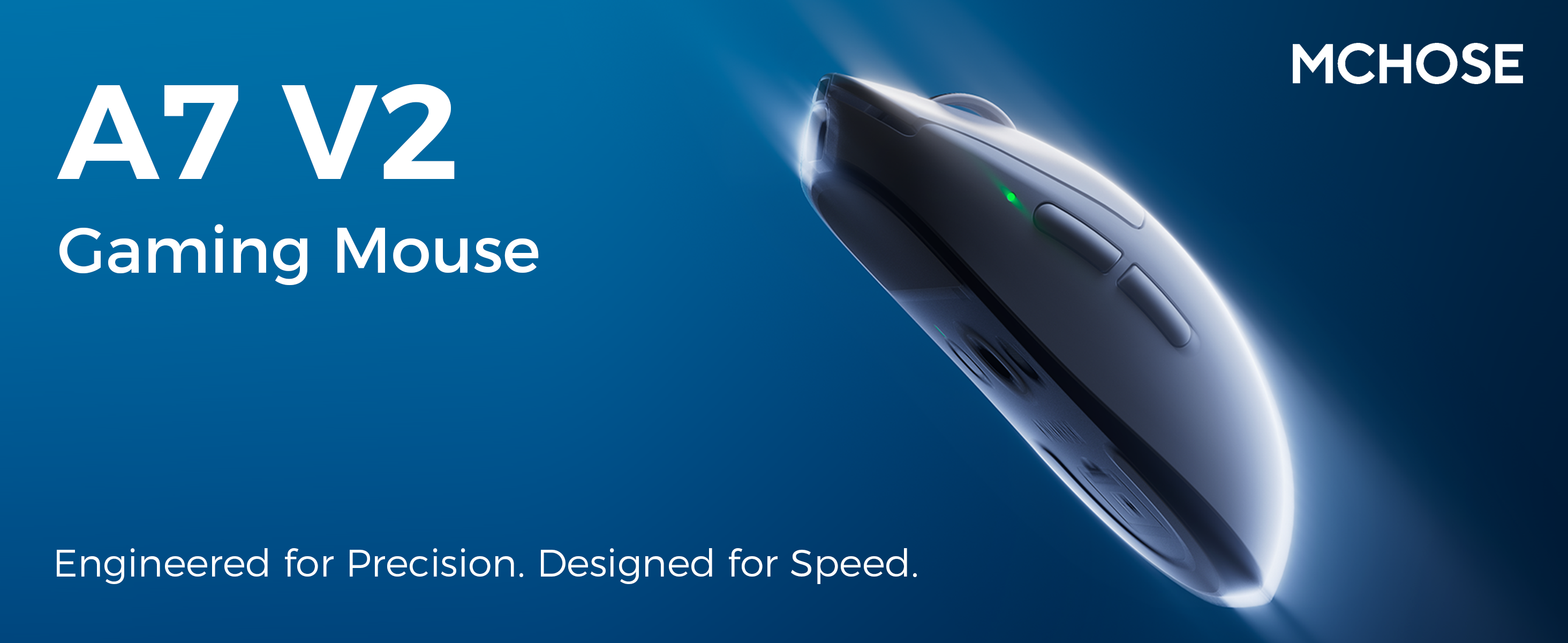 Amazon.com: MCHOSE A7 V2 Ultra Wireless Gaming Mouse, Tri-Mode 