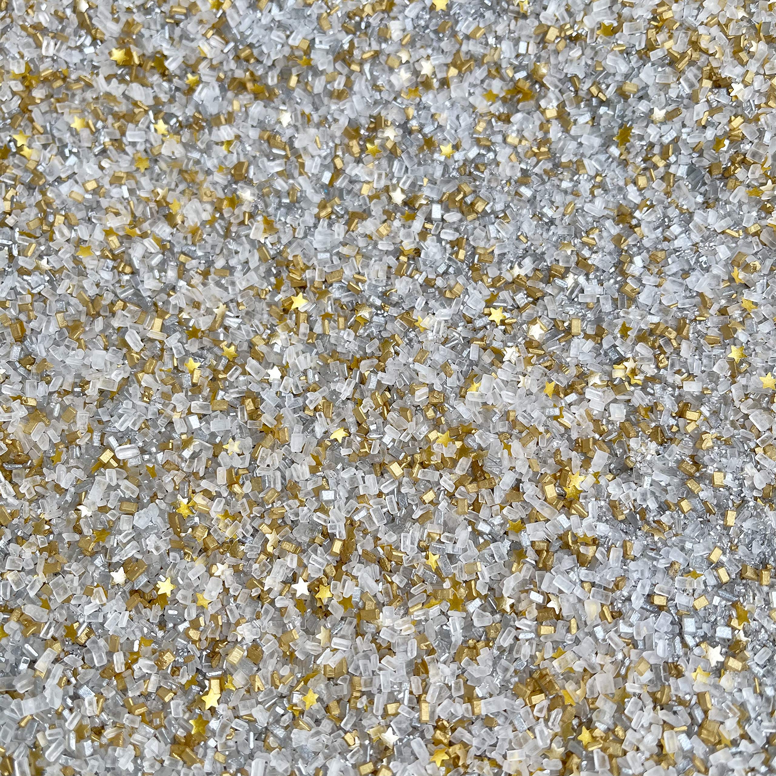 Sprinkles Sugars 8 oz Silver Sugars Crystal Sugars Cookie