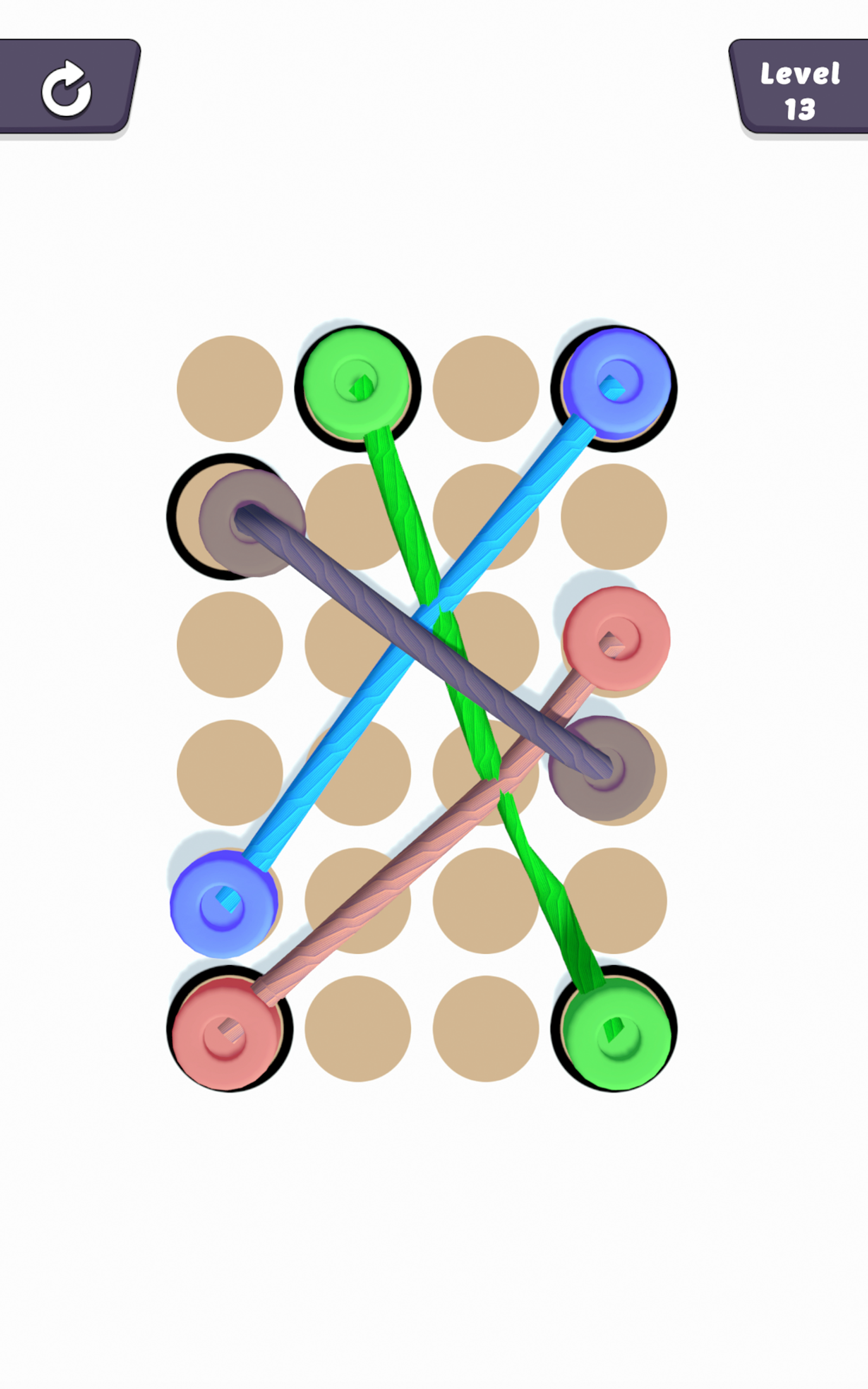 Rope Tangle Knots: Twisted Ropes 3D - App on Amazon Appstore