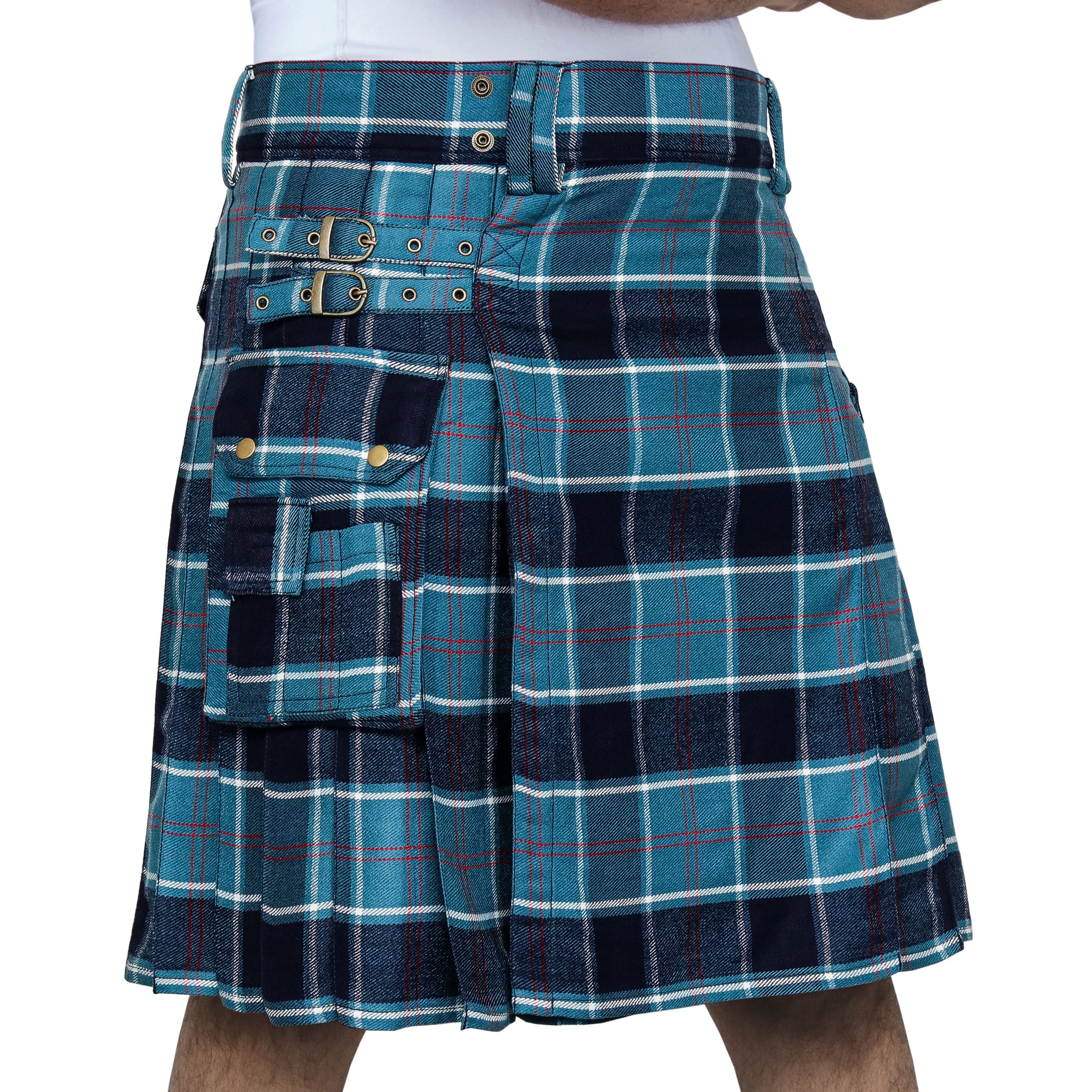 DSS KILTS- Men's Heavy Tartan Utility Kilt-Kilt for Men