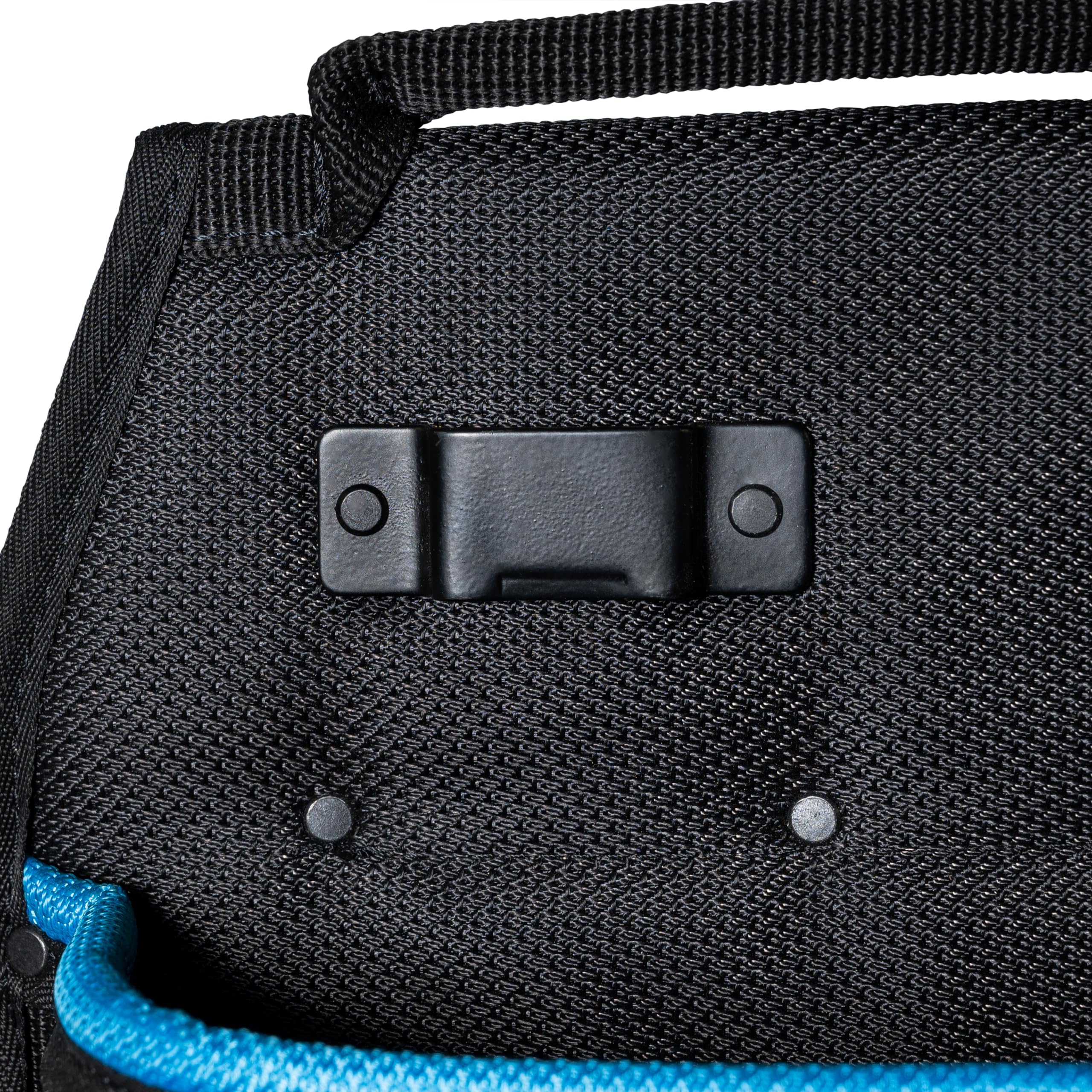 OX Pro Elektriker-Werkzeuggürtel aus Nylon mit Taschen, elektrischer Werkzeuggürtel mit gepolsterter Rückenstütze – hergestellt aus ballistischem Nylon und PVC-beschichteten Taschen – Cinturón para