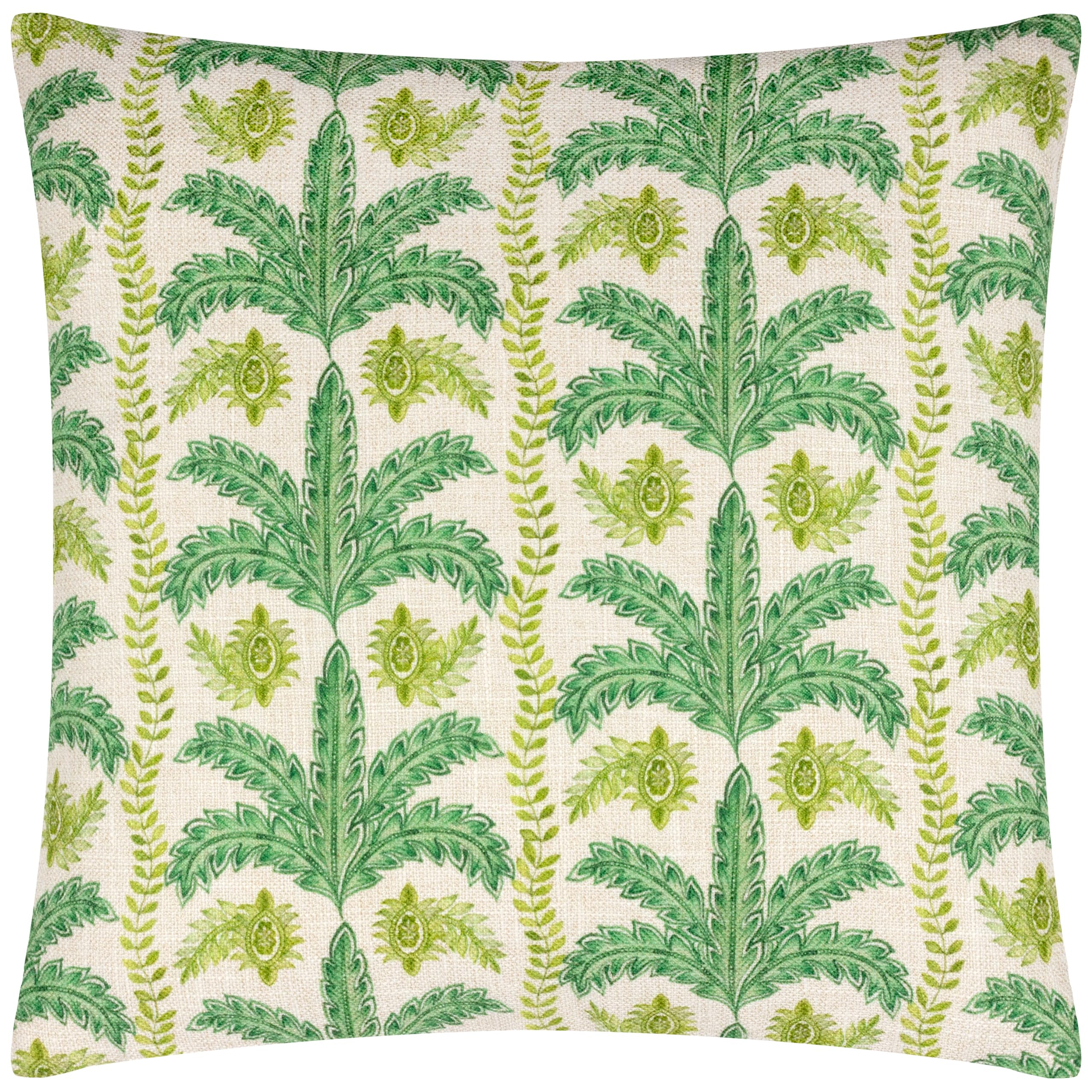 furn. Wylder Tropics Patera Palm Tropical Cushion Cover, Multicolour, 43 x 43 cm (Pack of 1)