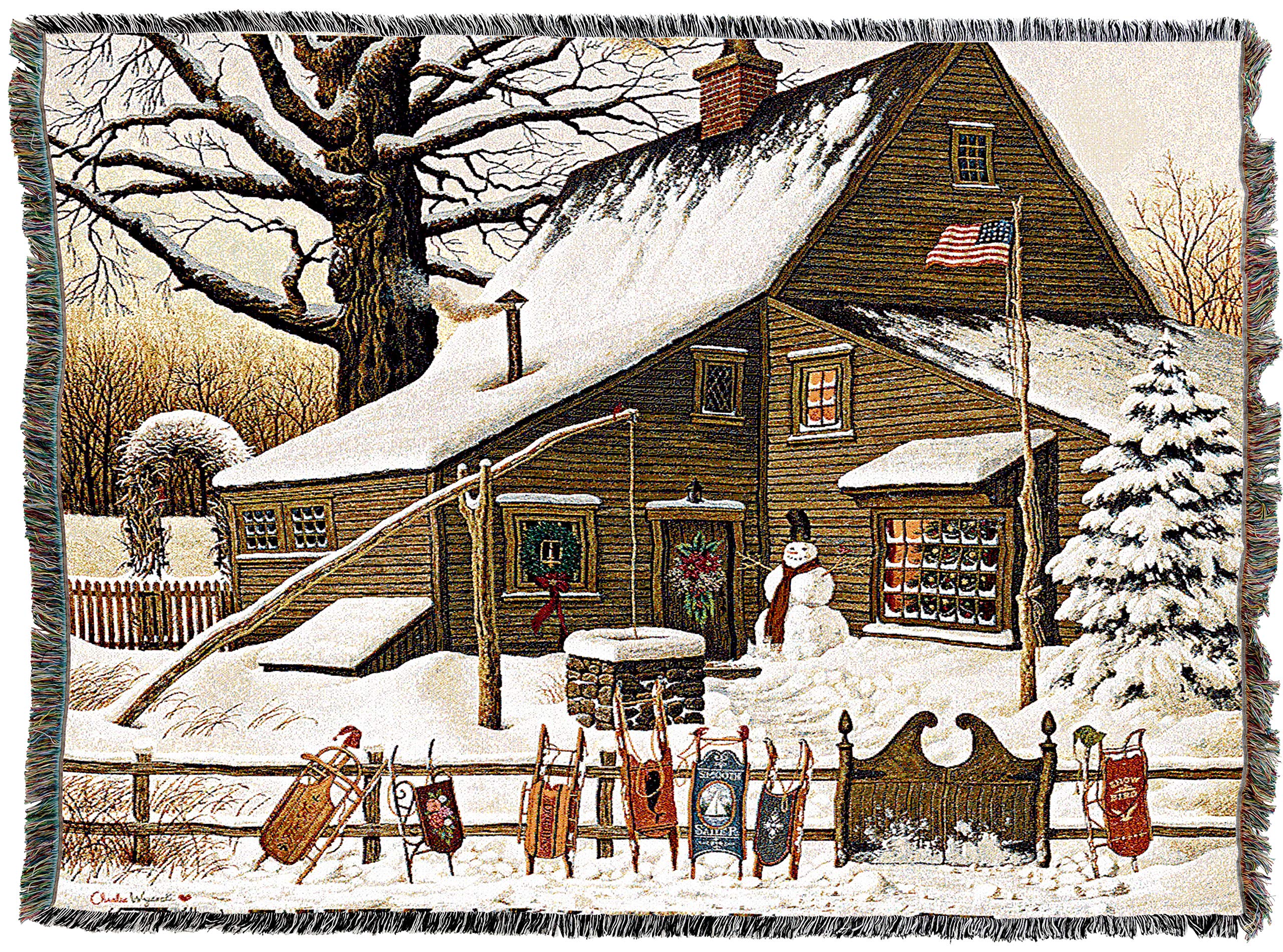 Amazon.co.jp: Charles Wysocki Pure Country Weavers ココアブレイク