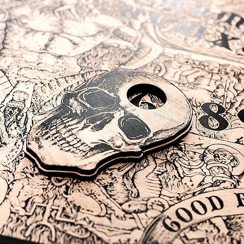 Miniatura 3 de Spirit Board - Dante's Inferno with Skull Cursor 24x18 in