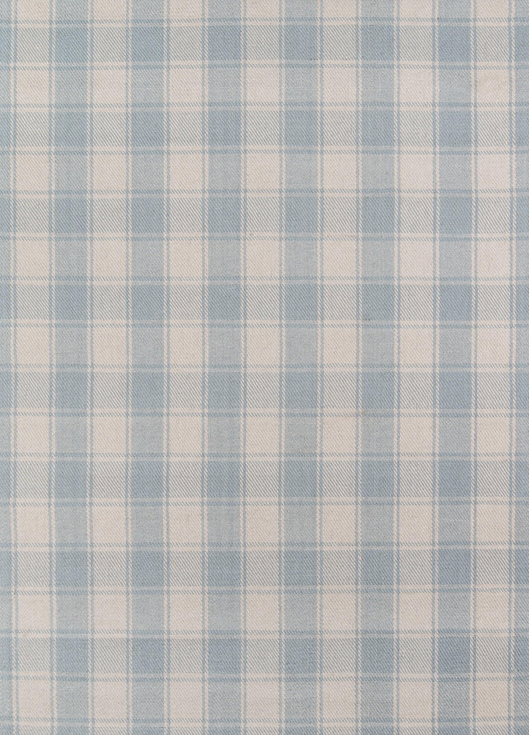 Marlborough Charles Light Blue Hand Woven Wool Area Rug 2' X 3'