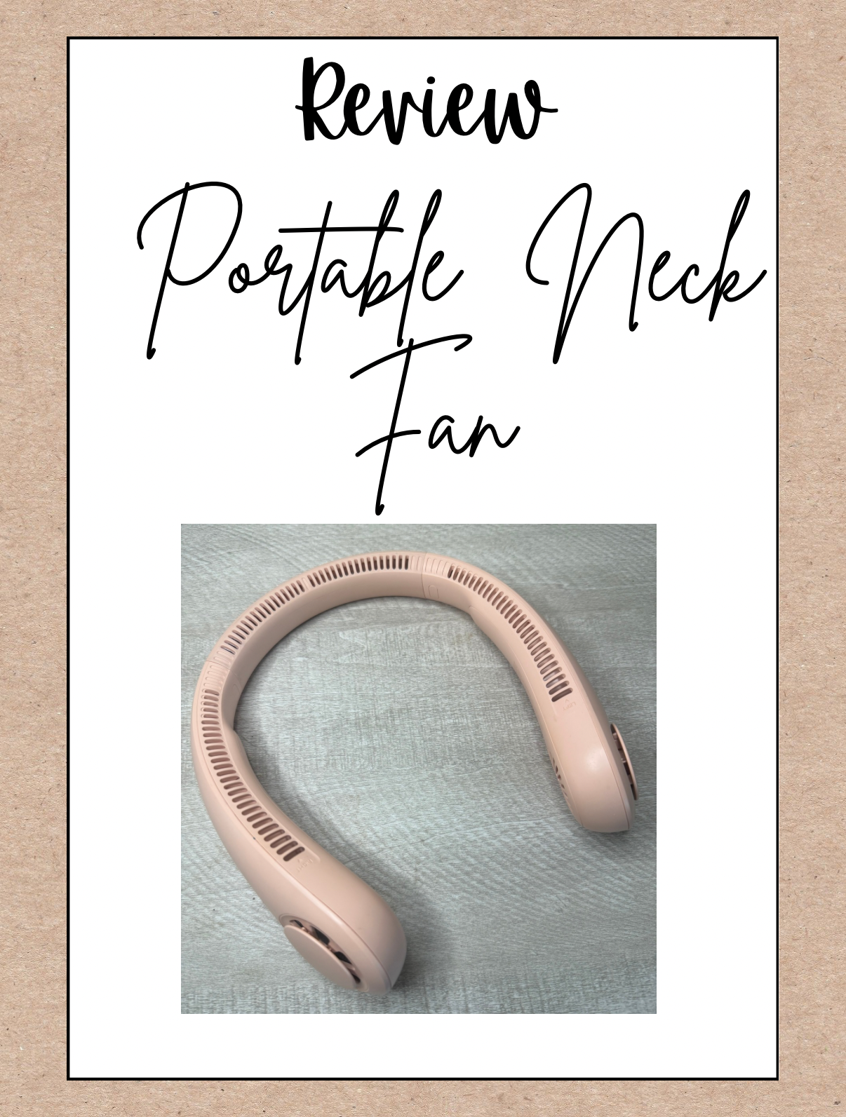 扇風機・サーキュレーター SOPHNET. WDS NECK FAN WIND AND SEA WHITE Watch My thoughts on this Portable Neck Fan on Amazon Live