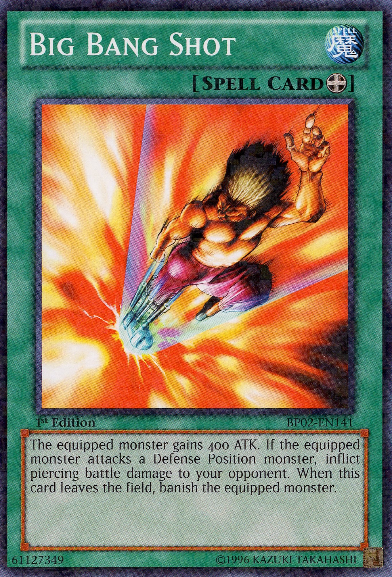 Amazon.com: YU-GI-OH! - Big Bang Shot (BP02-EN141) - Battle Pack 2: War of  The Giants - 1st Edition