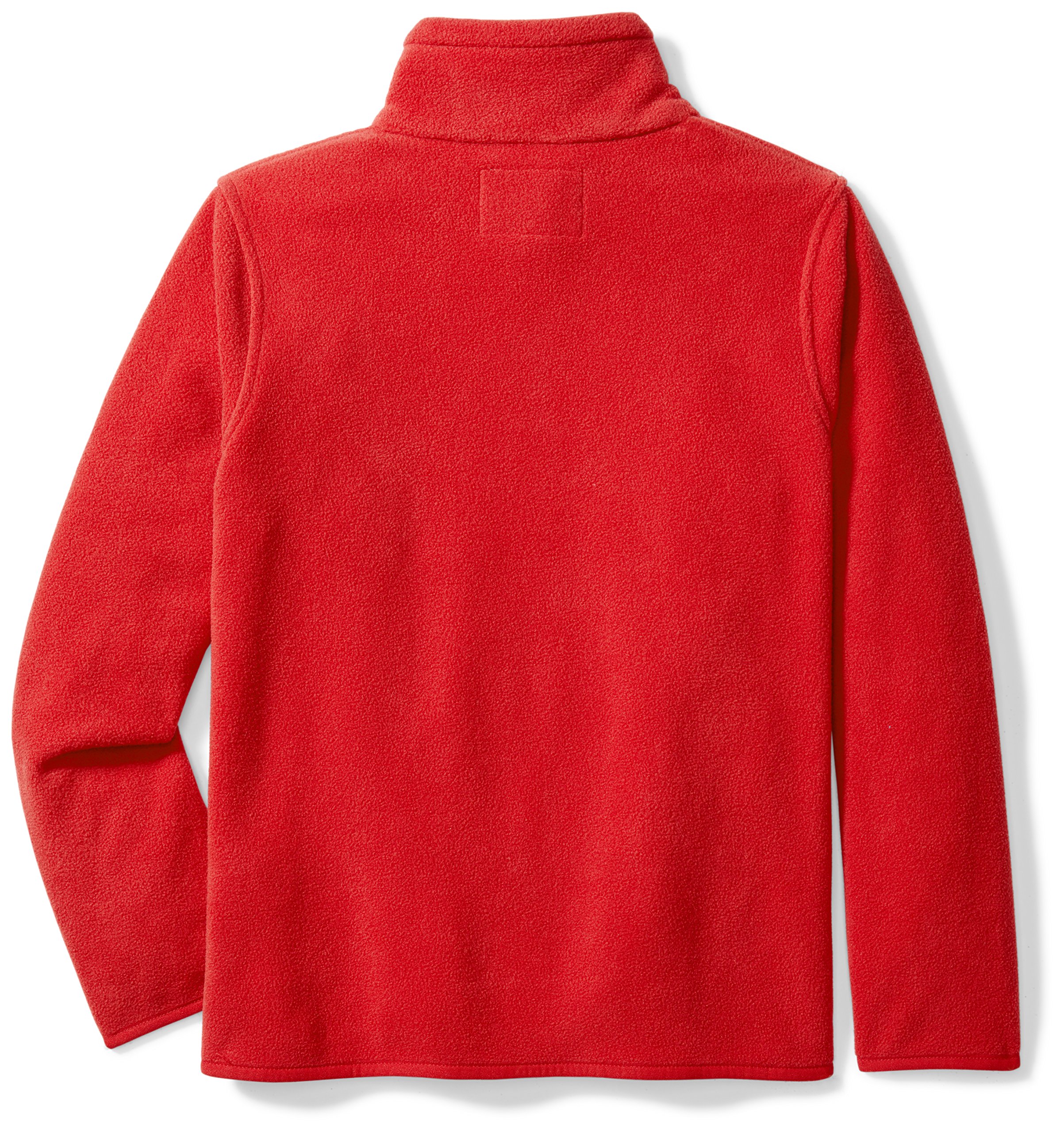 Amazon Essentials Jungen Polar-Fleecejacke mit durchgehendem Reißverschluss und Stehkragen