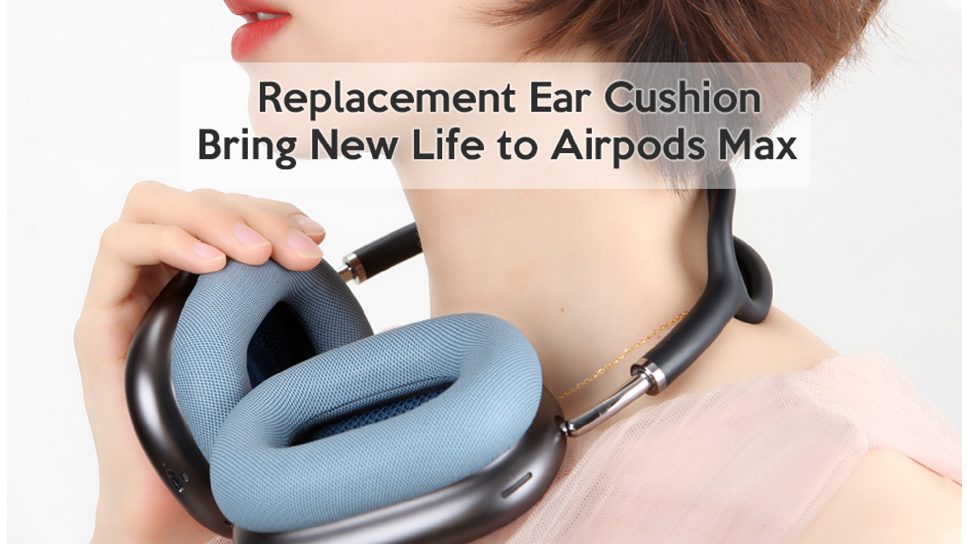 AirPods Max 本体　ケース　Ear cushion換えセット Amazon.com: Ear Cushions for AirPods Max Headphone