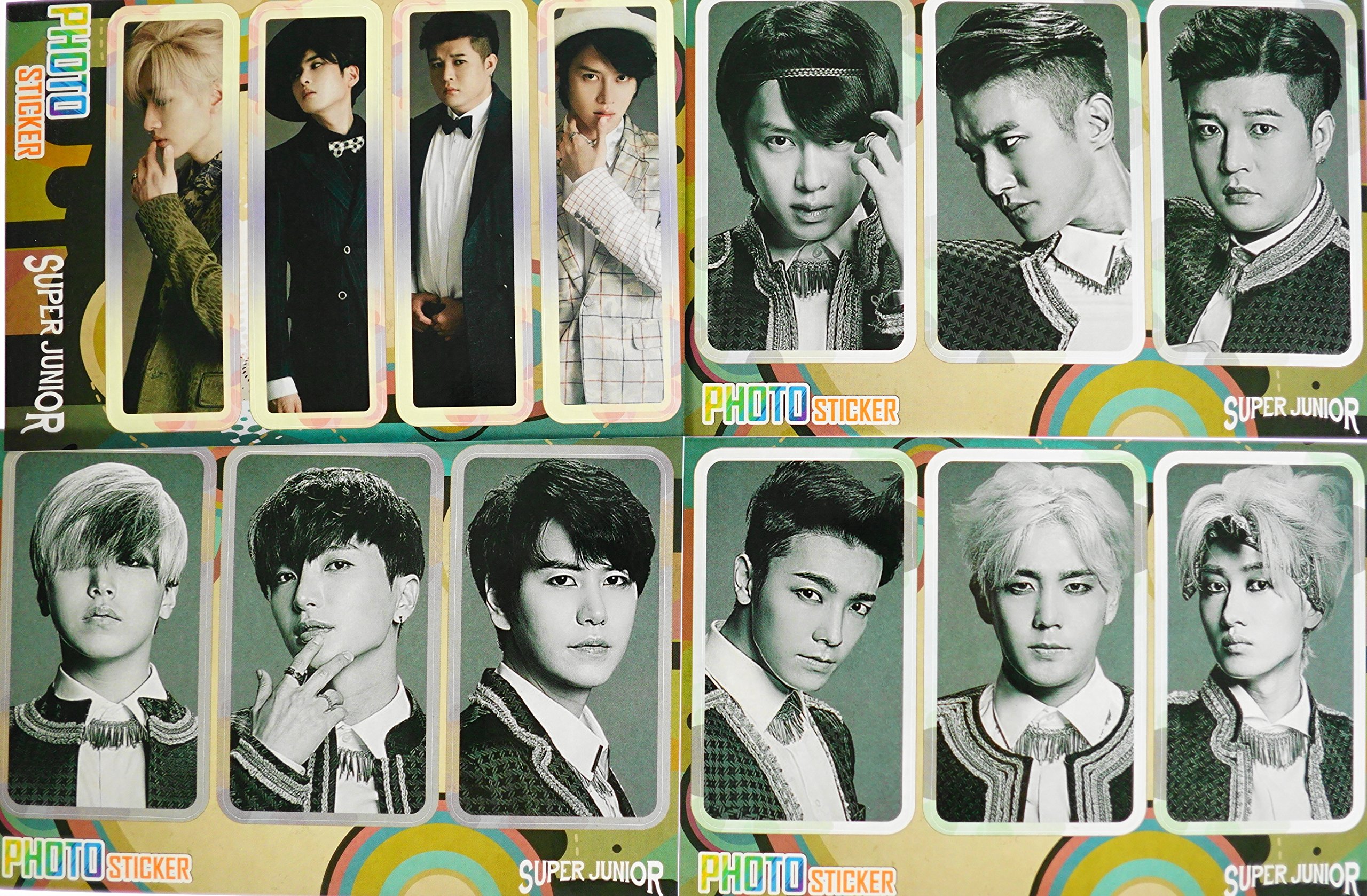 Amazon.co.jp: SUPER JUNIOR スーパージュニア 【ステッカーセット 87