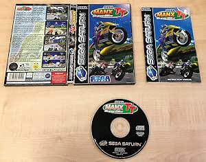 Jeu Sega MANX TT SUPERBIKE Pour Saturn - Complet PAL, Bon état, Micro-rayures