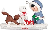 Vista 7 de Hallmark Keepsake - Adorno navideño de recuerdo 2023, amigos de Frosty 2023, regalos de muñeco de nieve