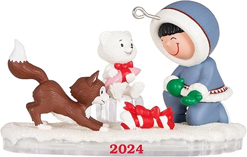 Miniatura 7 de Hallmark Keepsake - Adorno navideño de recuerdo 2023, amigos de Frosty 2023, regalos de muñeco de nieve