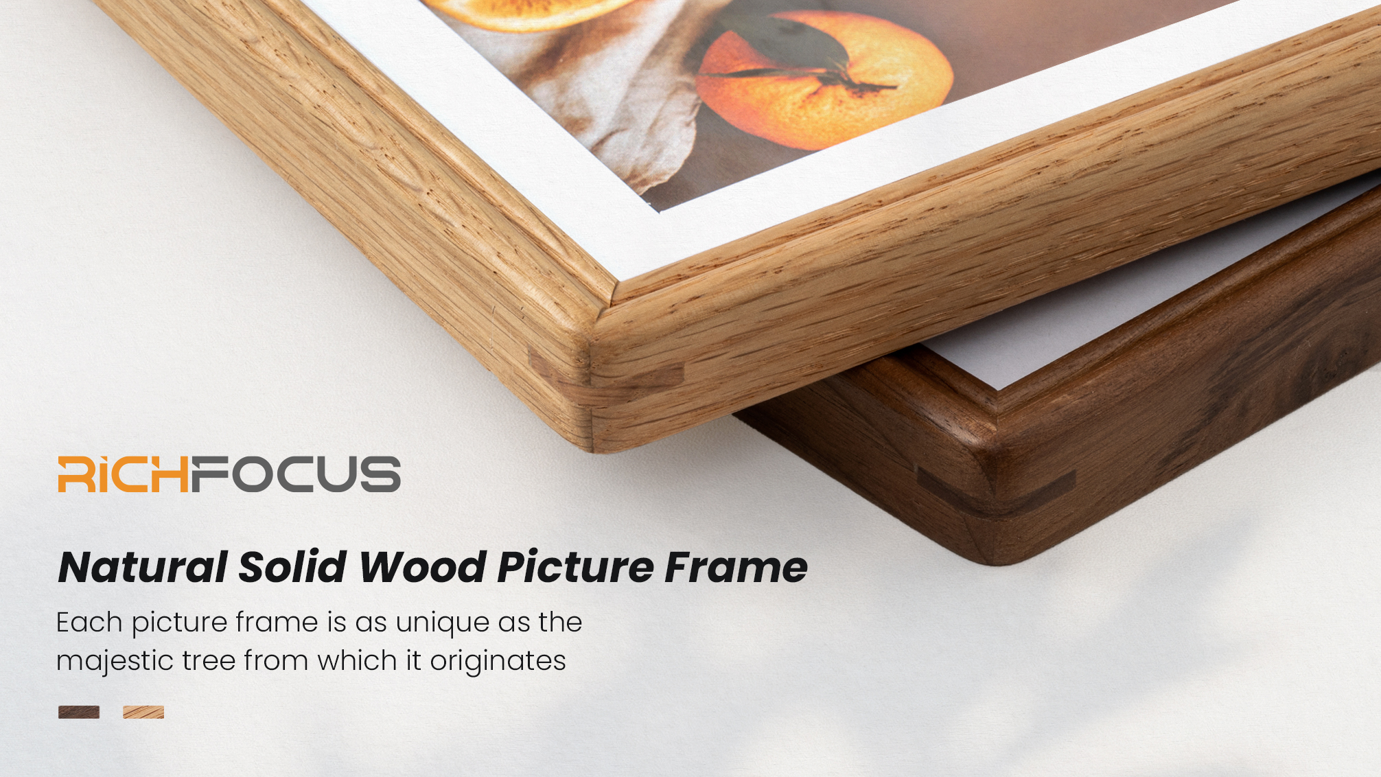 木製フレーム Amazon.com - 27x40 Poster Frame, Natural USA-Sourced Solid Oak