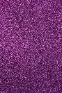Allgala 12 Pack Glitter EVA Foam Paper 8x12 Inch Sheets-Purple-CF85006