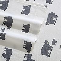 Vista 236 de Eddie Bauer - Full Sheets, Cotton Flannel Bedding Set, Brushed For Extra Softness, Cozy Home Decor (Dog Friends, Full)