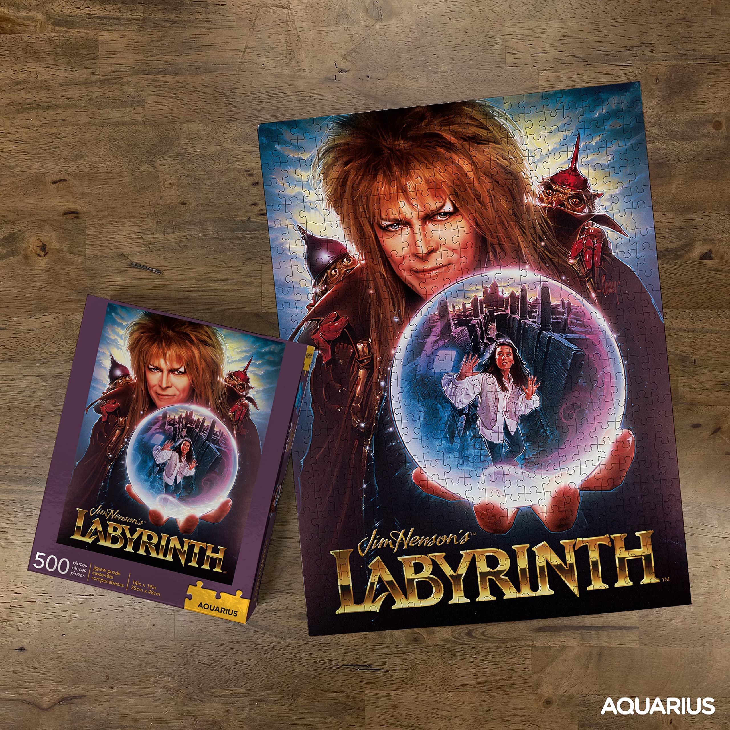 Amazon.com: AQUARIUS Jim Henson's Labyrinth Puzzle (500 Piece