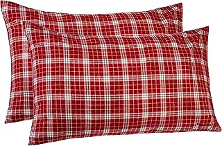 plaid pillowcases