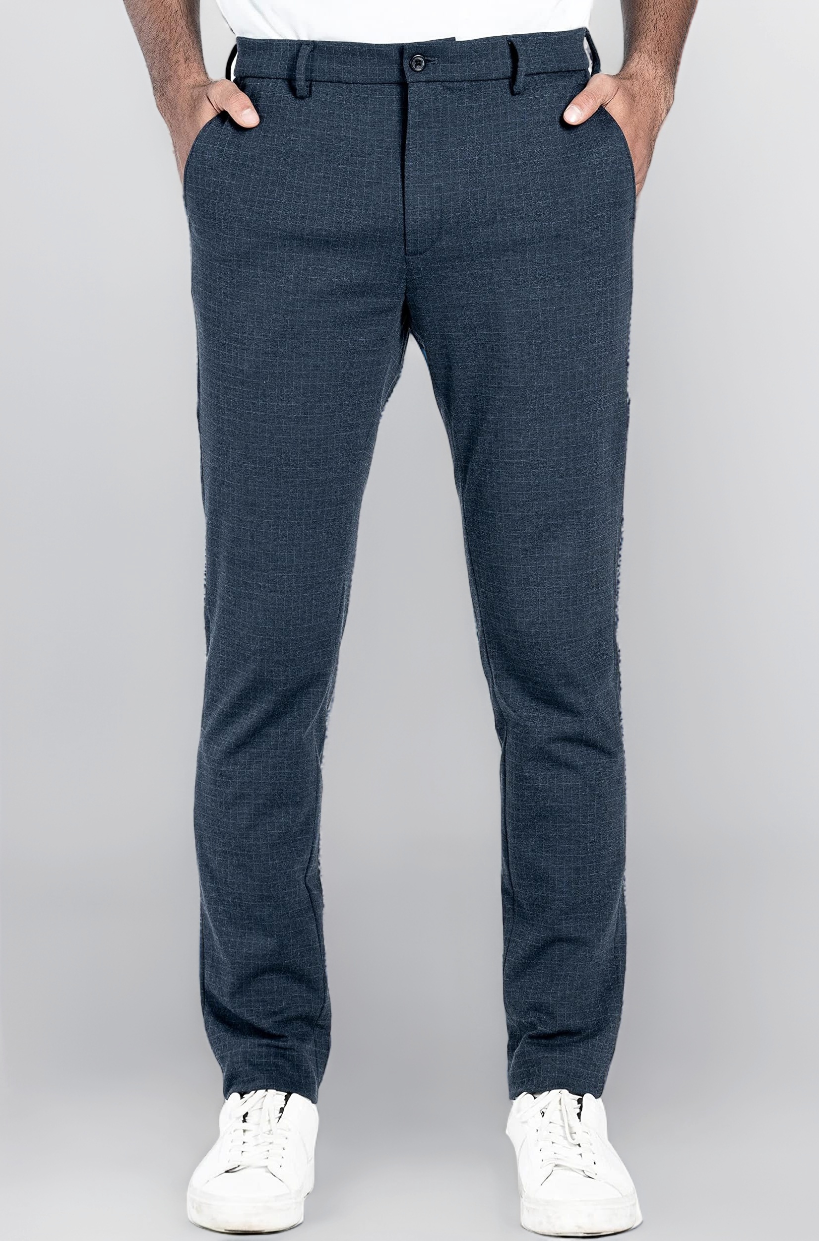 The Pant Project Luxury PV Stretchable Casual Pants for Men | Stylish Slim Fit Men's Wear Trousers for Office or Party | Mens Fashion Dress Trouser with Expandable Waist & 4 Way Stretch