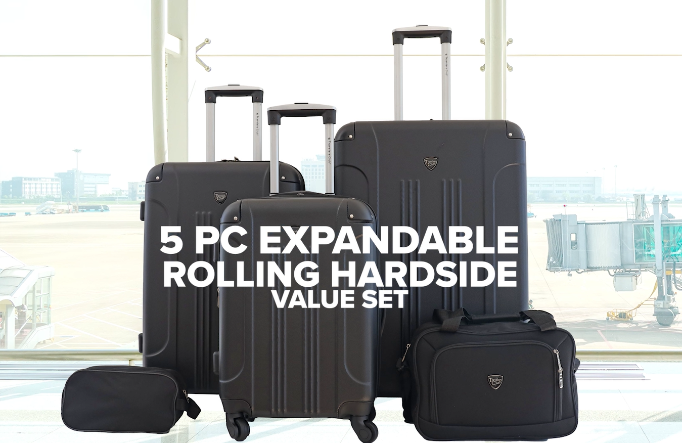 Amazon.com | Travelers Club Chicago Hardside Expandable Spinner
