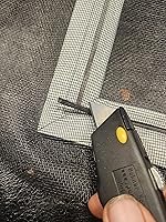 Vista 8 de Herramienta de rodillo de pantalla profesional EZ Screen Spline Roller Tool con herramienta de cuchillo para instalar pantalla, ventanas, puerta