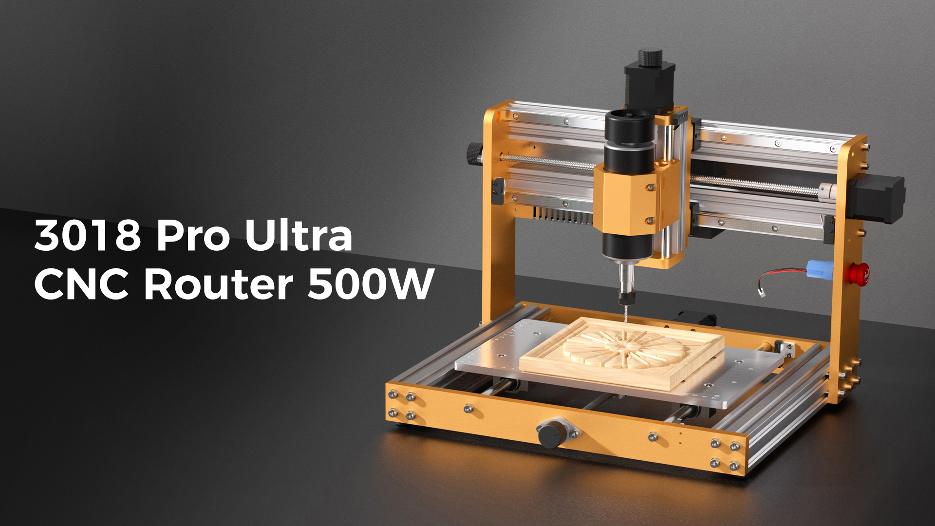 Amazon | Lunyee 3018 Pro Ultra CNC フライス盤 500Wオールメタル CNC 